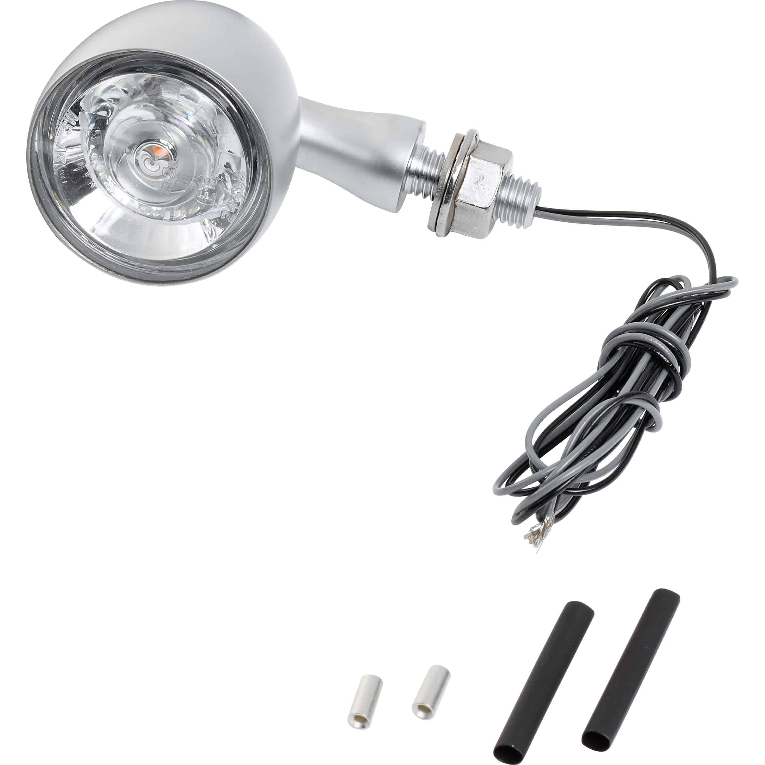 Kellermann LED Metall Blinker M8 Bullet 1000® Extreme Ø39mm matt chrom - Motorradteile & Ersatzteile - Beleuchtung