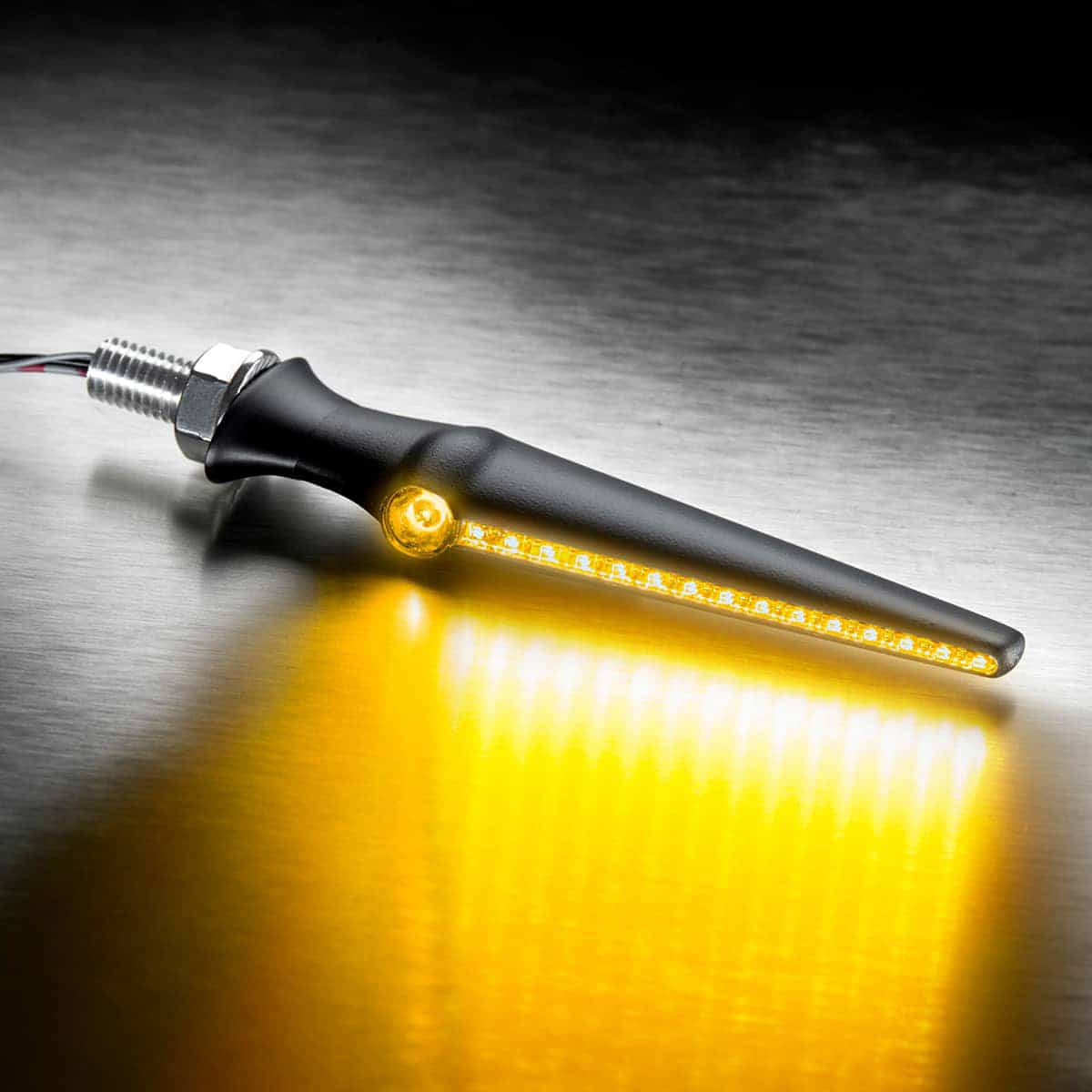 Kellermann LED Metall Lauflichtblinker M8 Jetstream® schwarz - Motorradteile & Ersatzteile - Beleuchtung