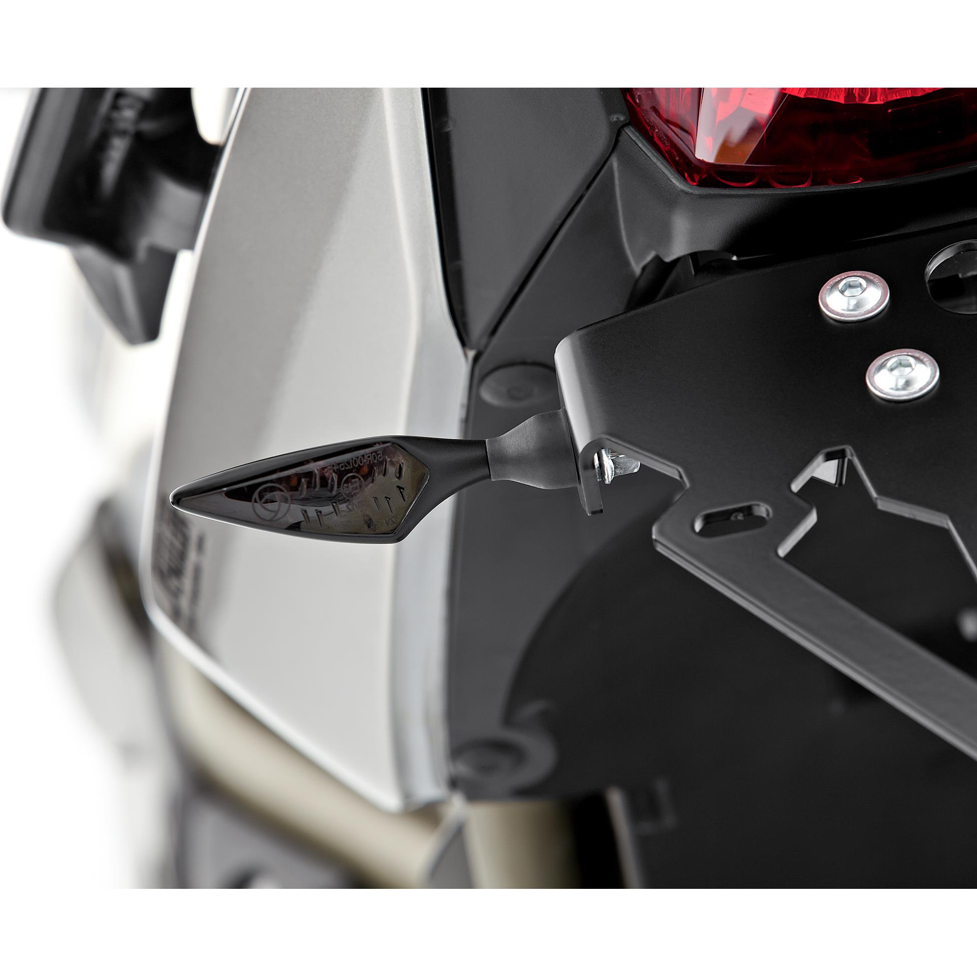 Kellermann Polo micro 1000 Rhombus Blinker Dark VR/HL - Motorradteile & Ersatzteile - Beleuchtung