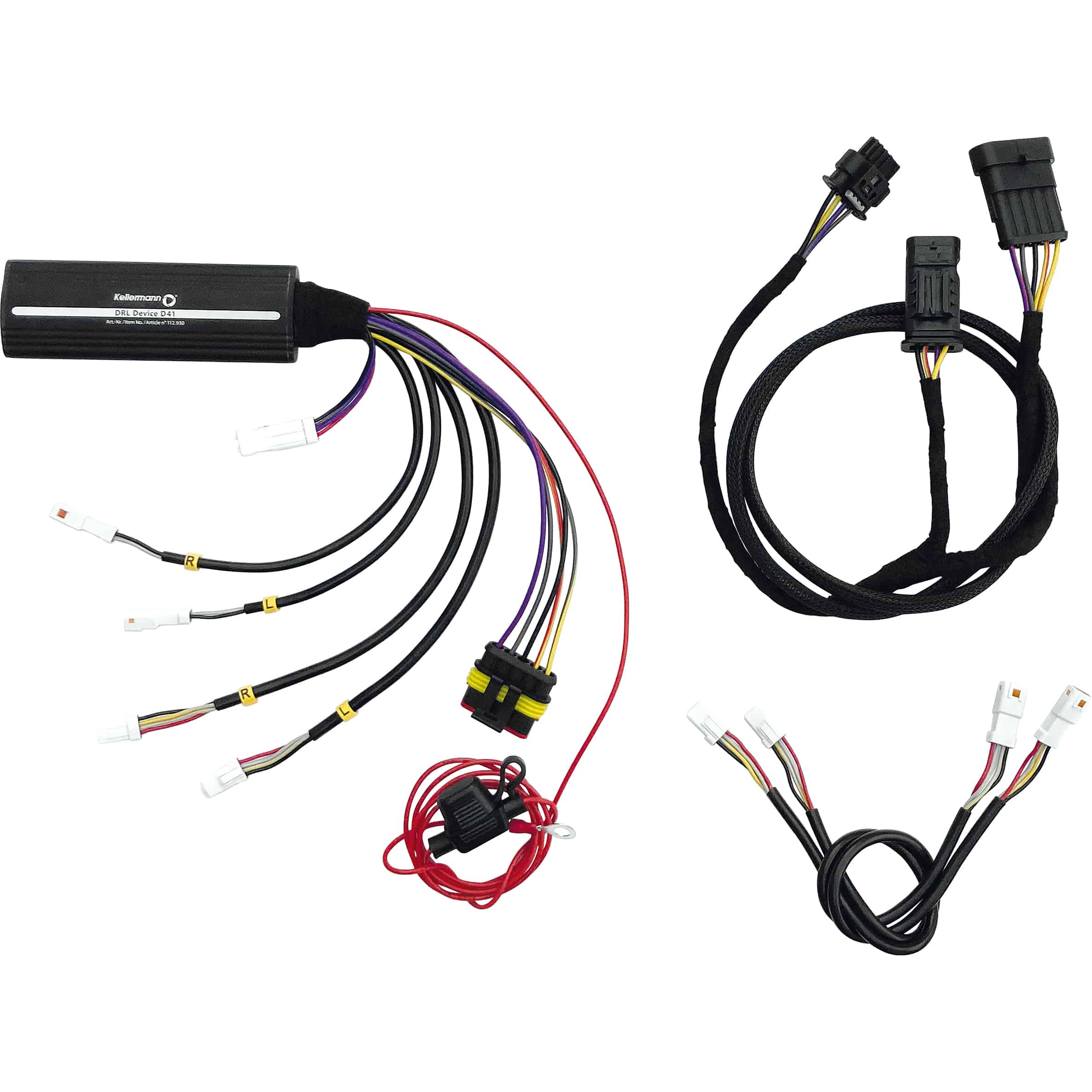 Kellermann Technikset für Dayron® für BMW R NineT 2019- mit OEM-TFL - Motorradteile & Ersatzteile - Beleuchtung