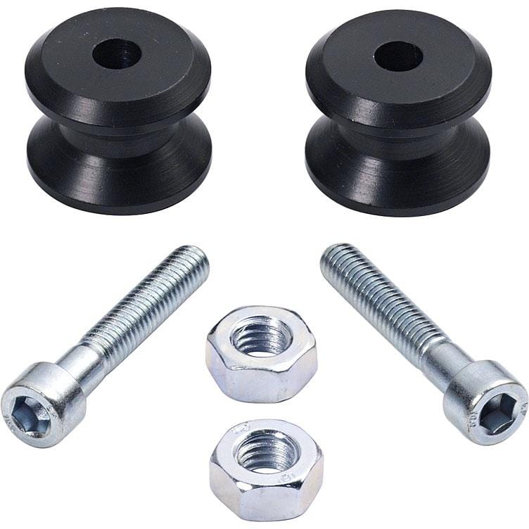 Kern-Stabi Racing Adapterrollen Paar M6x1.0 schwarz - Motorradzubehör - Aufbockvorrichtungen