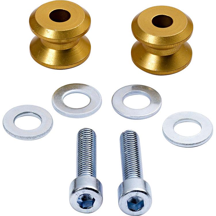 Kern-Stabi Racing Adapterrollen Paar M8x1.25 gold - Motorradzubehör - Aufbockvorrichtungen