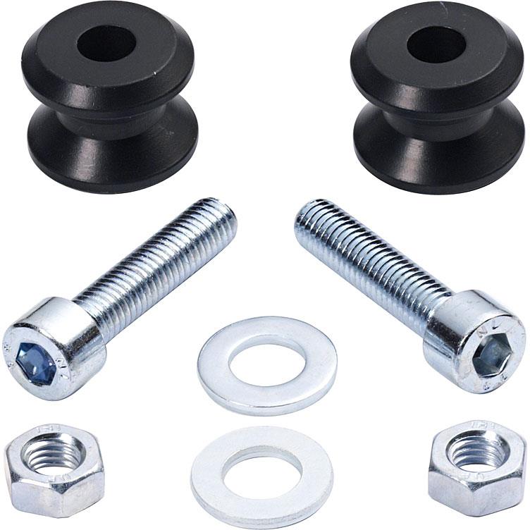 Kern-Stabi Racing Adapterrollen Paar M8x1.25 schwarz - Motorradzubehör - Aufbockvorrichtungen