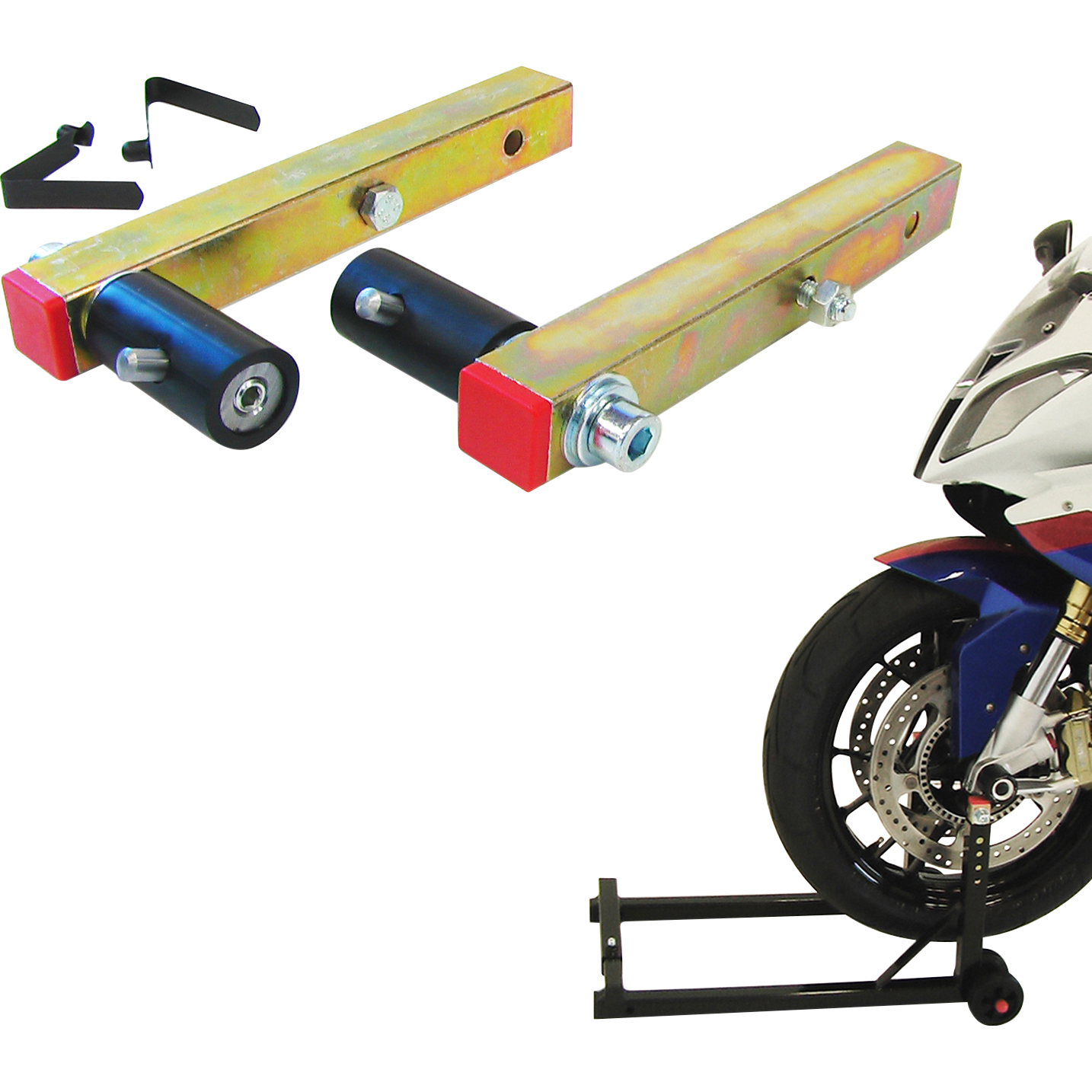 Kern-Stabi Radial&Pin Aufnahmeadapter für Vierkant-/Monoständer - Motorradzubehör - Aufbockvorrichtungen