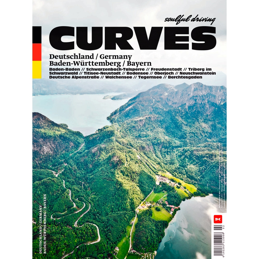 Klasing-Verlag CURVES Süddeutschland - Motorradzubehör - Reisen & Outdoor
