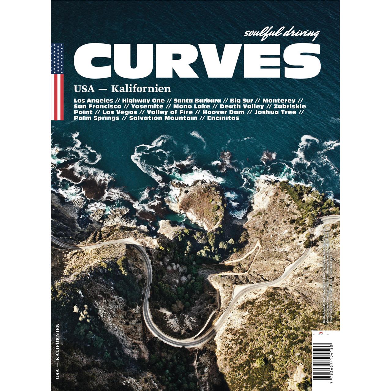 Klasing-Verlag CURVES USA-Kalifornien Band 6 - Motorradzubehör - Reisen & Outdoor