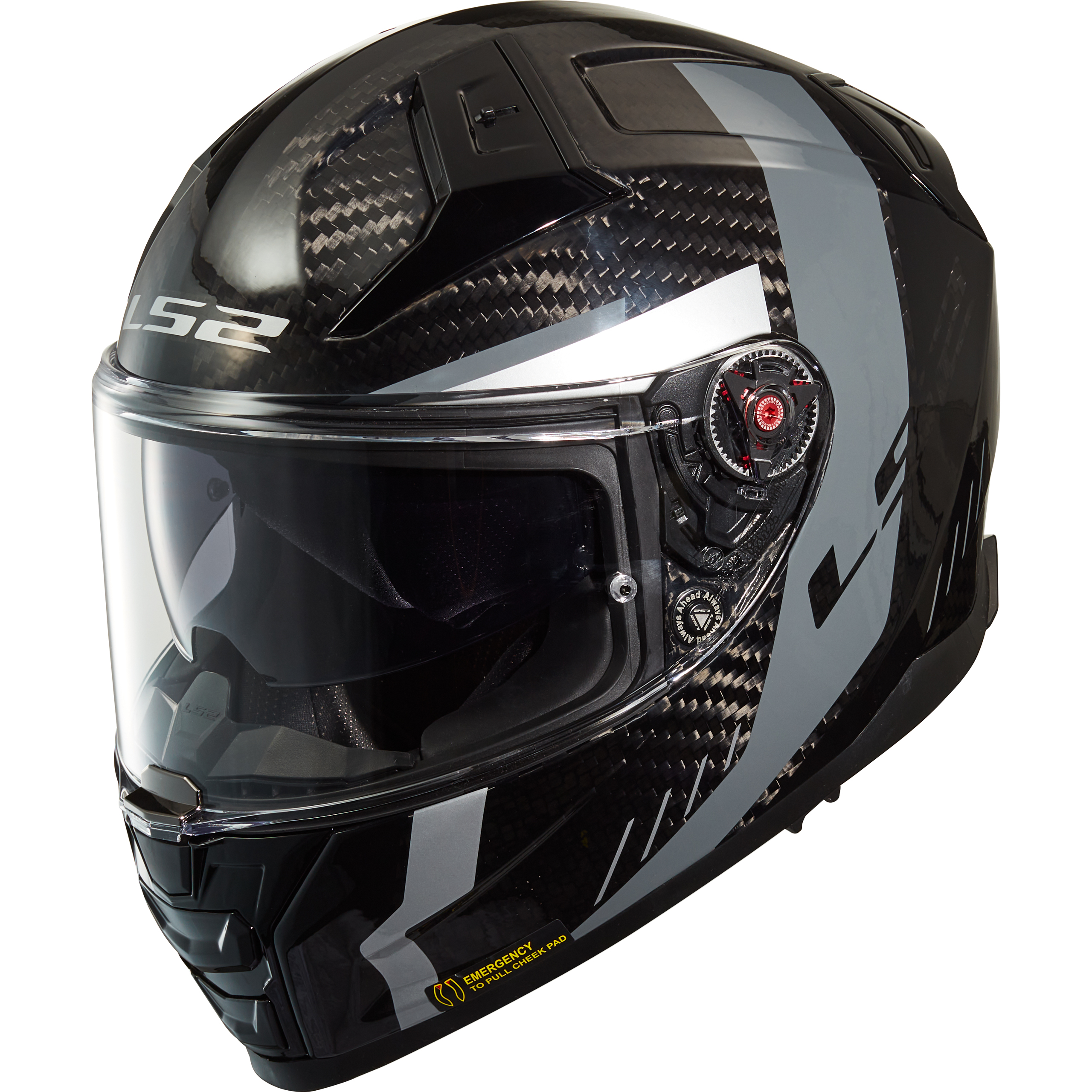LS2 FF811 Vector II Carbon Grid Polo Edition XL - Helme & Brillen - Sport Helme & Brillen