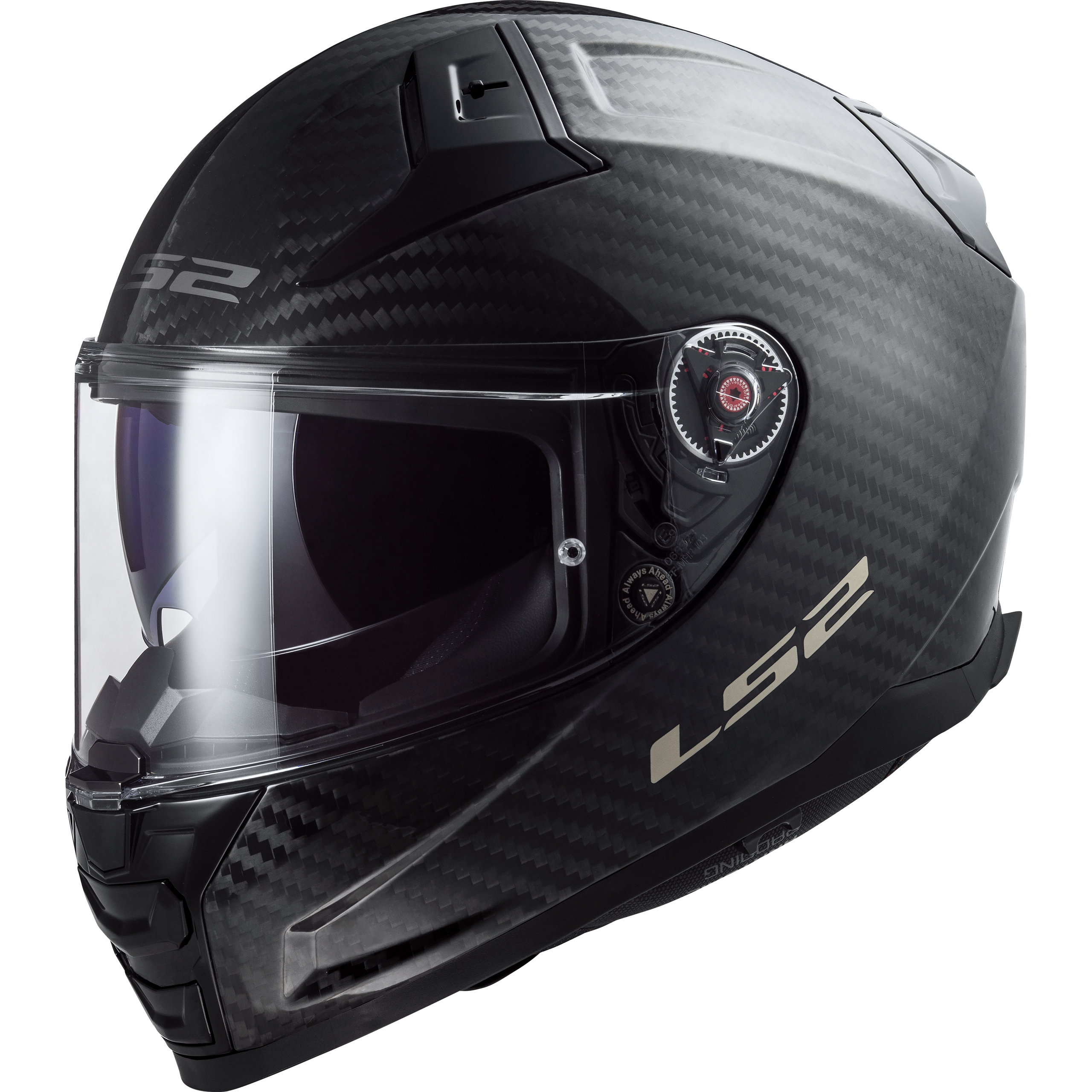 LS2 FF811 Vector II Carbon Solid M - Helme & Brillen - Sport Helme & Brillen