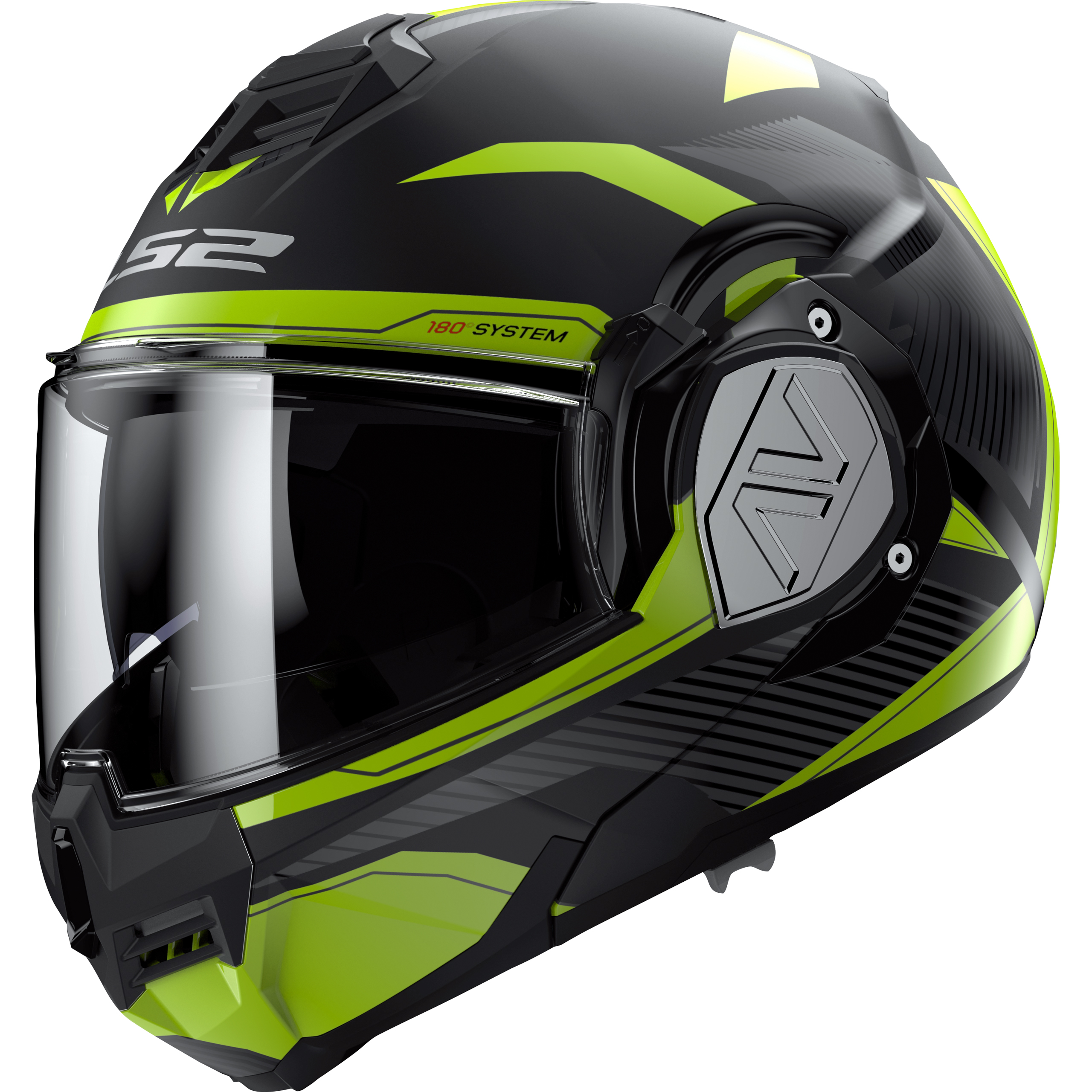 LS2 FF906 Advant Revo mattschwarz/neongelb XS - Helme & Brillen - Touring Helme & Brillen