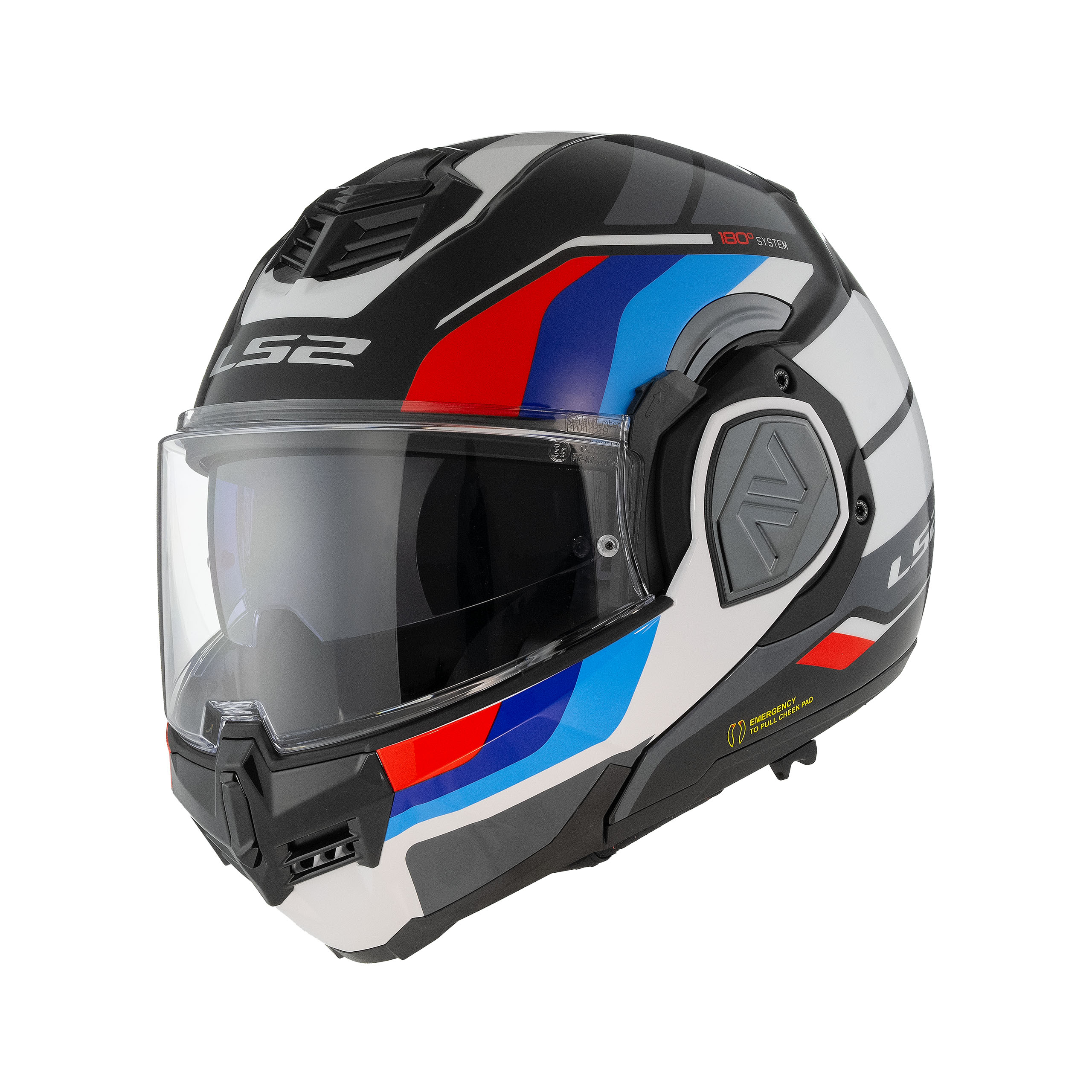 LS2 FF906 Advant Sport schwarz/blau/rot L - Helme & Brillen - Touring Helme & Brillen