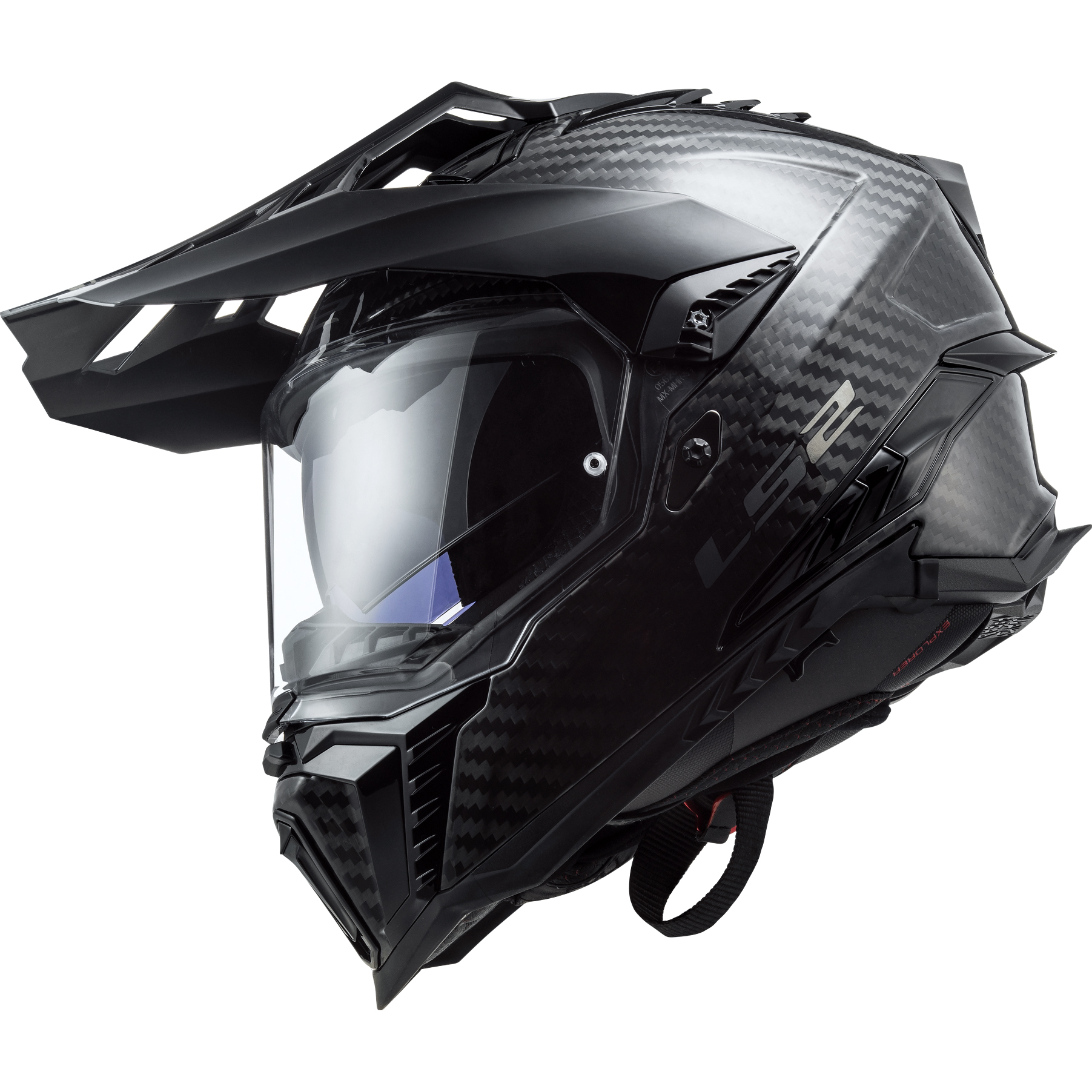 LS2 MX701 Explorer-C schwarz M - Helme & Brillen - Motorradhelme