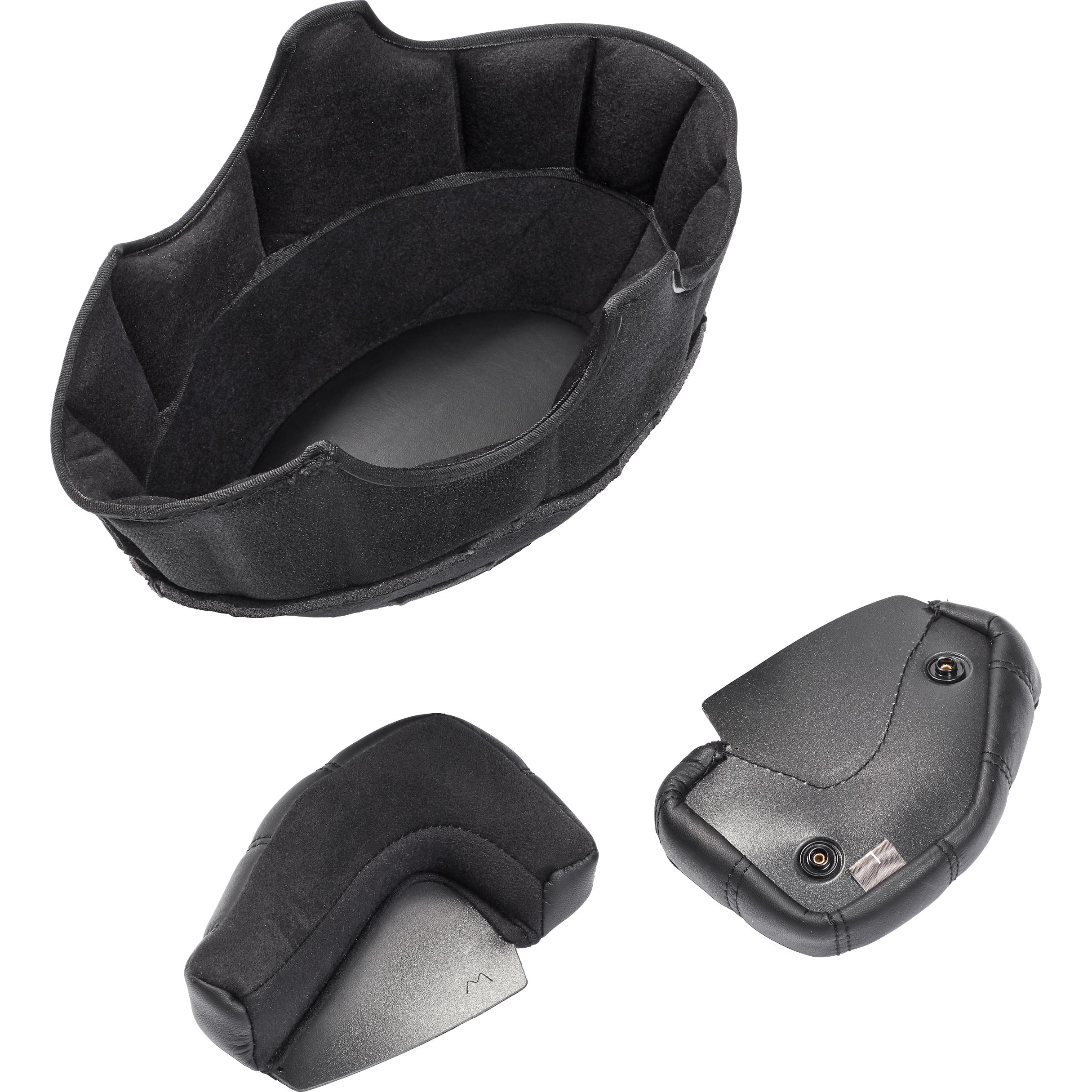 LS2 Wangen- und Innenpolser Set Cabrio Carbon XXL - Helme & Brillen - Motorradhelme Zubehör