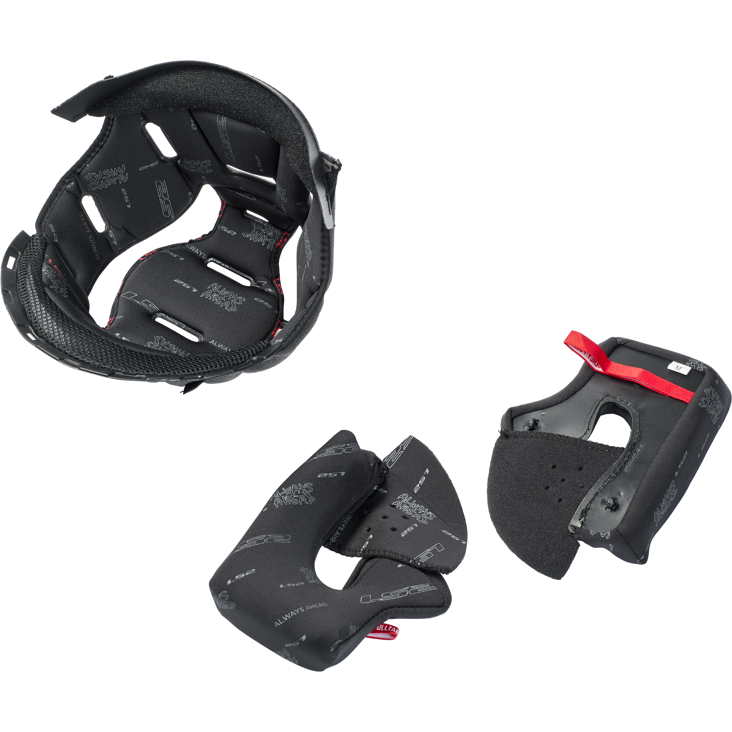 LS2 Wangen- und Innenpolser Set Vector Evo M - Helme & Brillen - Motorradhelme Zubehör