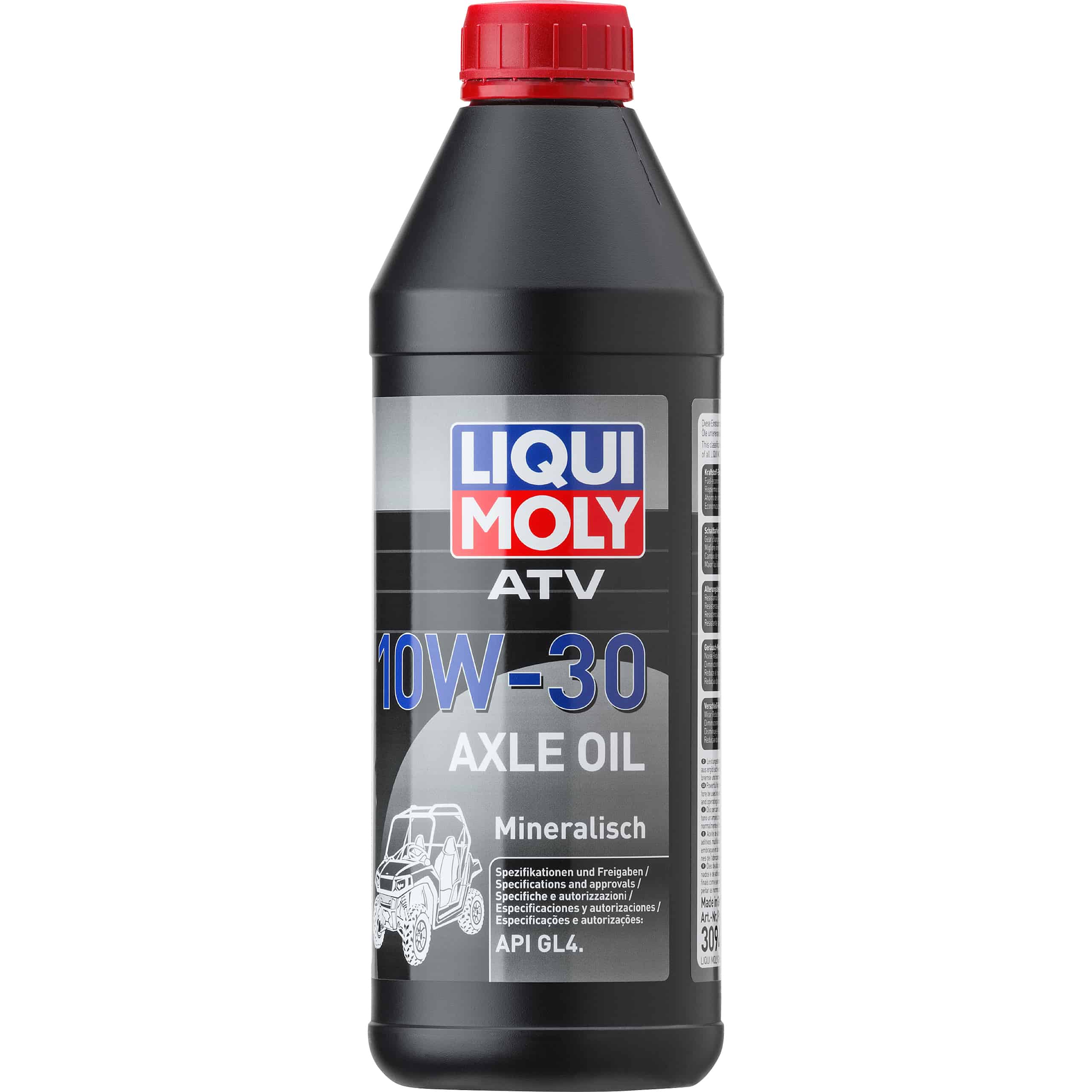 Liqui Moly Getriebe-/Kardanöl/ATV Axle Oil 10W-30 1 Liter mineralisch - Motorradzubehör - Öle & Schmiermittel