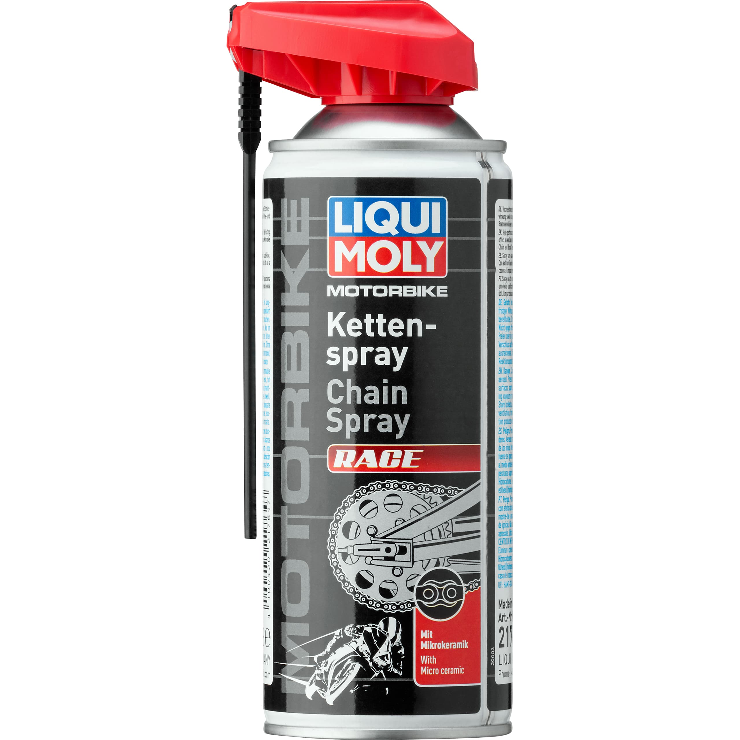 Liqui Moly Motorbike Kettenspray Race 400 ml - Motorradzubehör - Öle & Schmiermittel