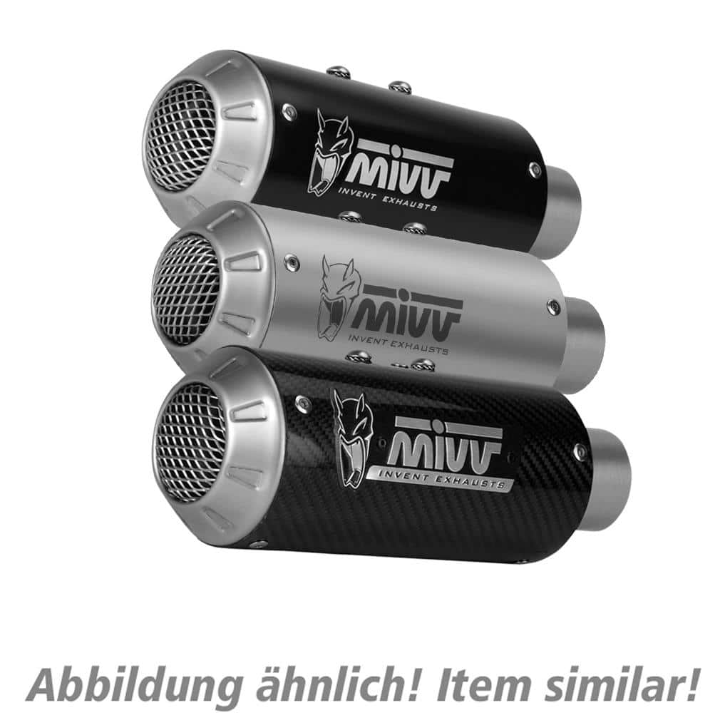 MIVV MK3 Auspuff silber K.045.LM3X für Kawasaki Z 900 2017- - Motorradteile & Ersatzteile - Auspuff