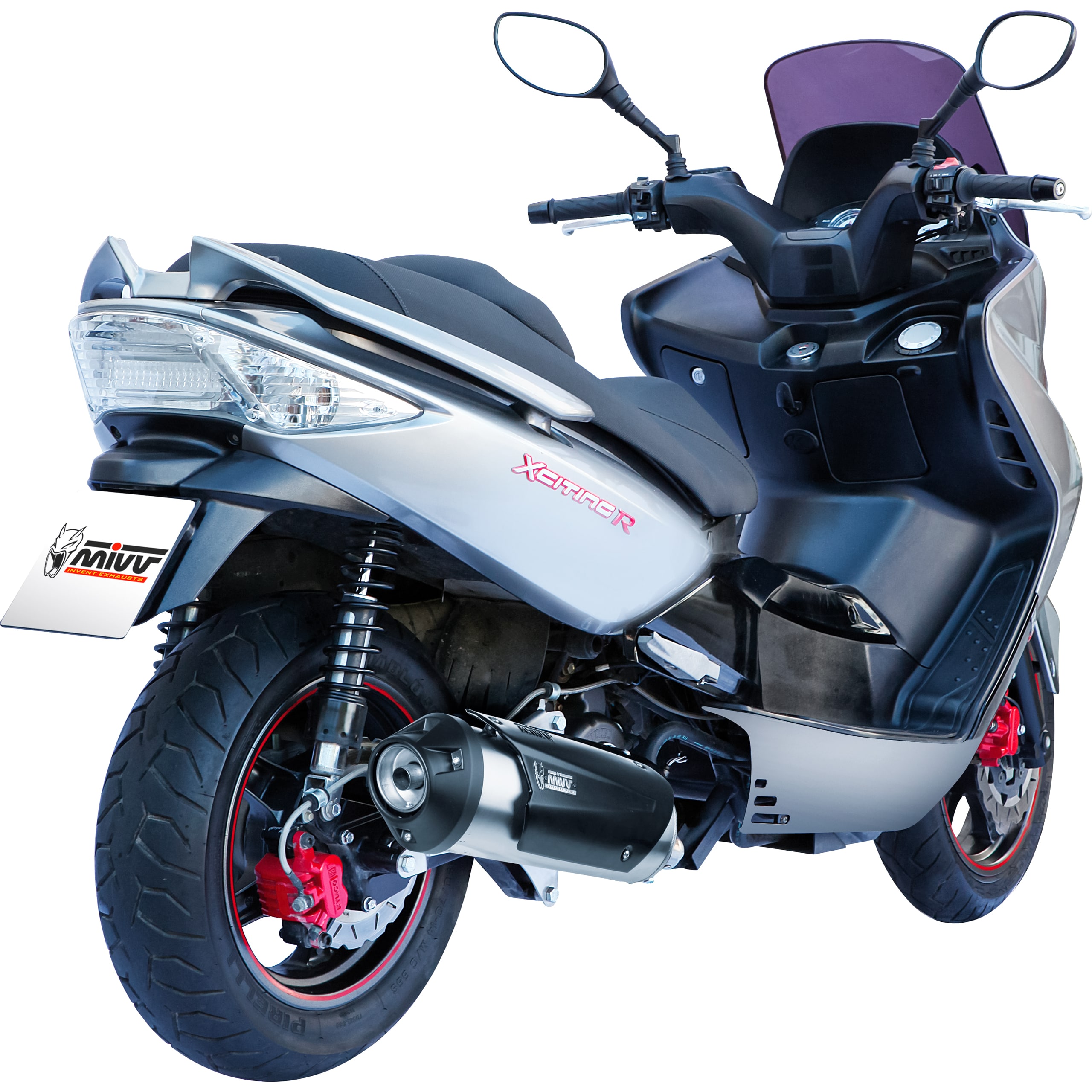 MIVV Urban Auspuff 1-1 C.KY.0013.K für Kymco Xciting 250/300 - Motorradteile & Ersatzteile - Auspuff