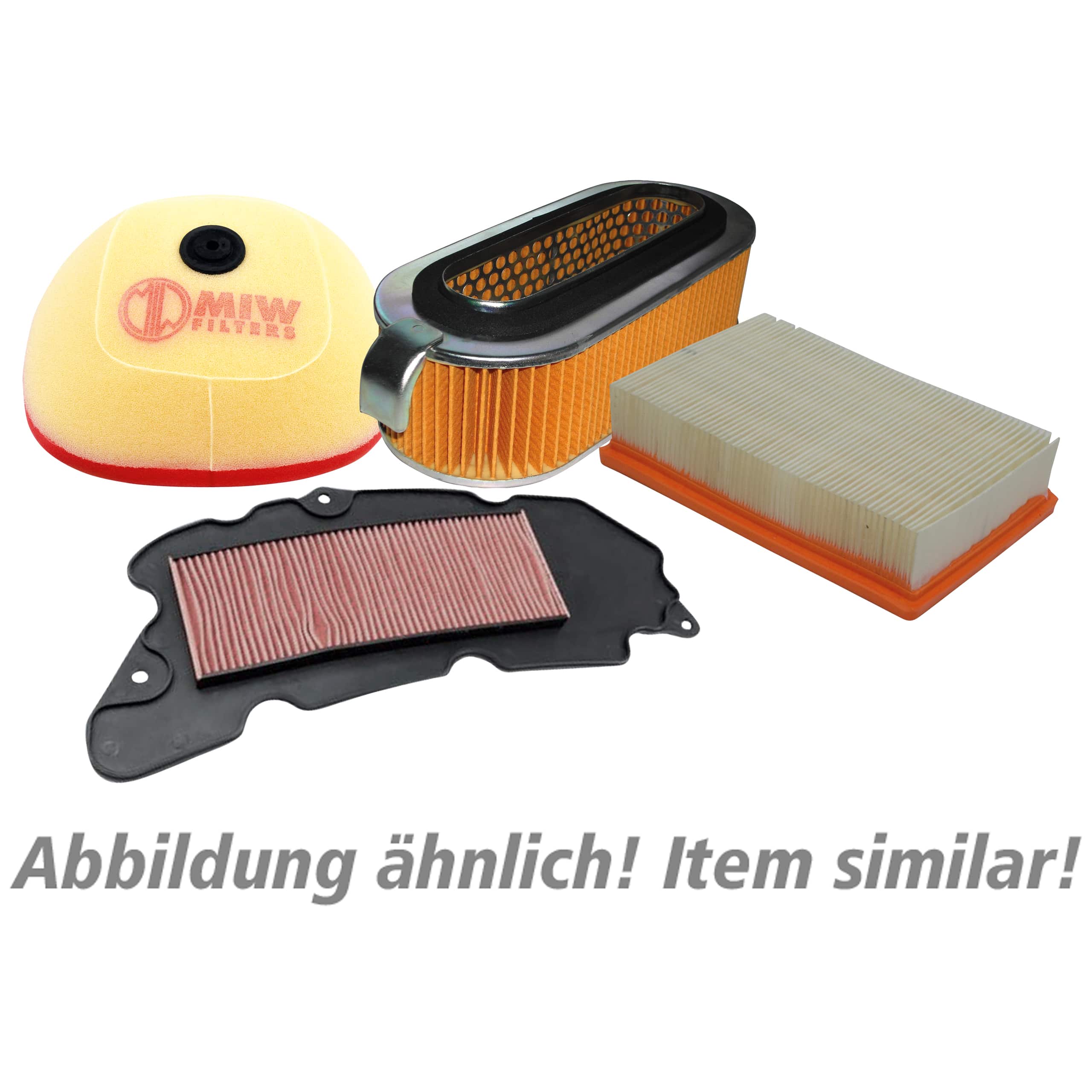 MIW Luftfilter K2201 für Kawasaki ZX-6 R 2009-2020 - Motorradteile & Ersatzteile - Filter & Schläuche
