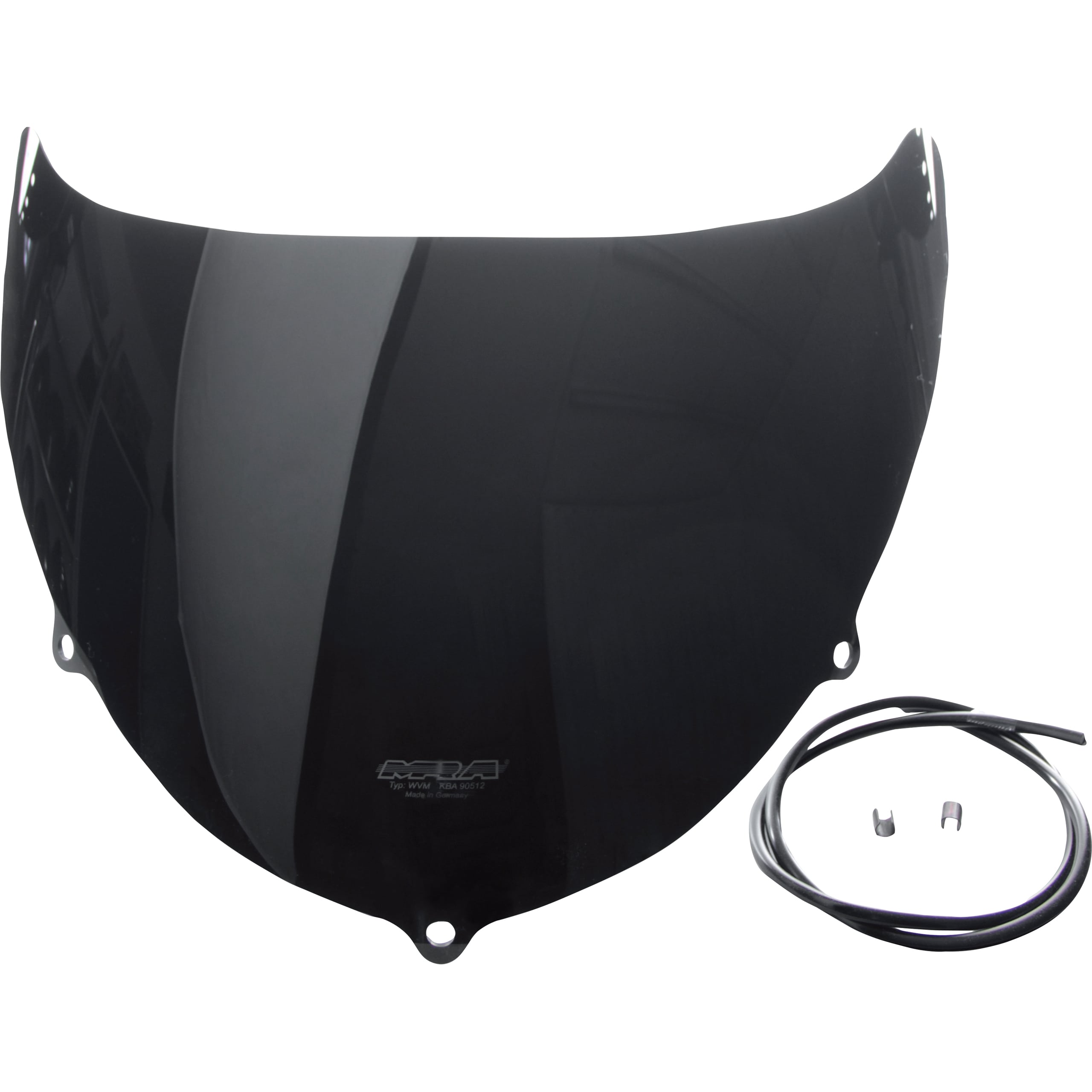 MRA Originalformscheibe O schwarz für Kawasaki Z 900 RS Cafe - Motorradteile & Ersatzteile - Verkleidungen & Abdeckungen
