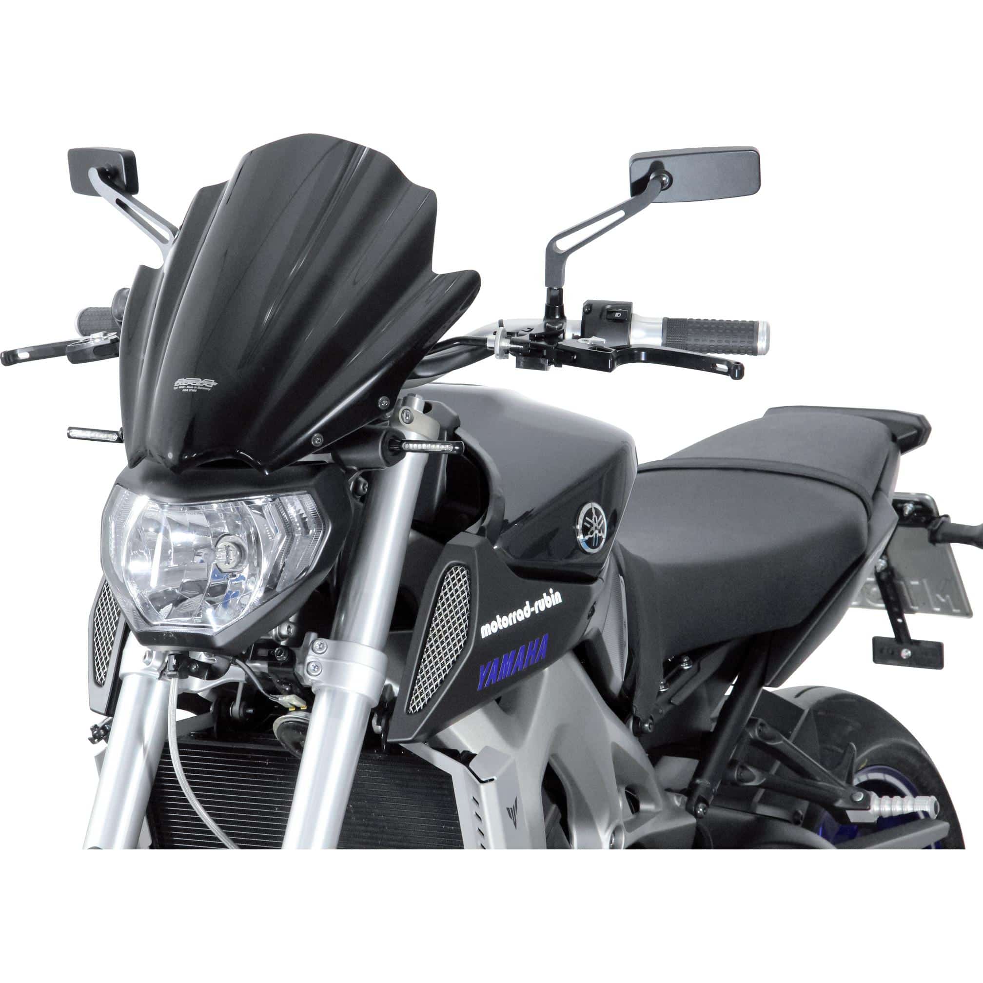 MRA Racingscheibe NRM schwarz für Yamaha MT-09 2014-2016 - Motorradteile & Ersatzteile - Verkleidungen & Abdeckungen