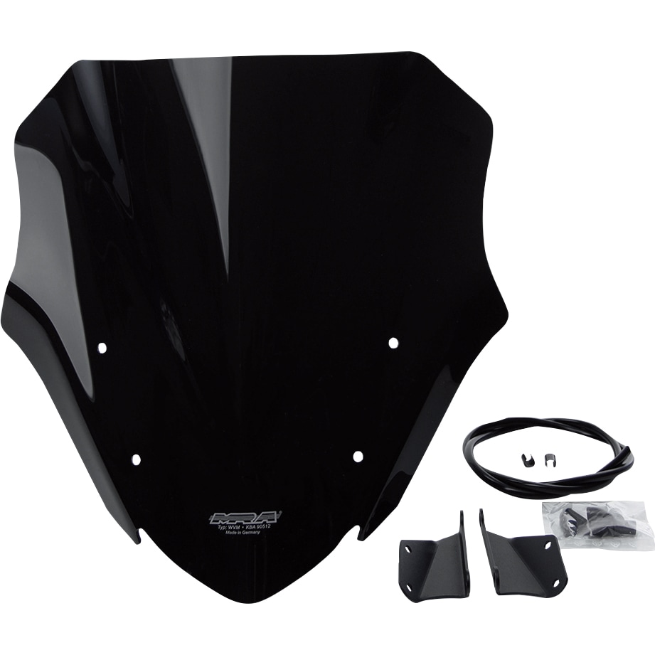 MRA Racingscheibe NRN schwarz für Kawasaki Z 650 2017-2019 - Motorradteile & Ersatzteile - Verkleidungen & Abdeckungen