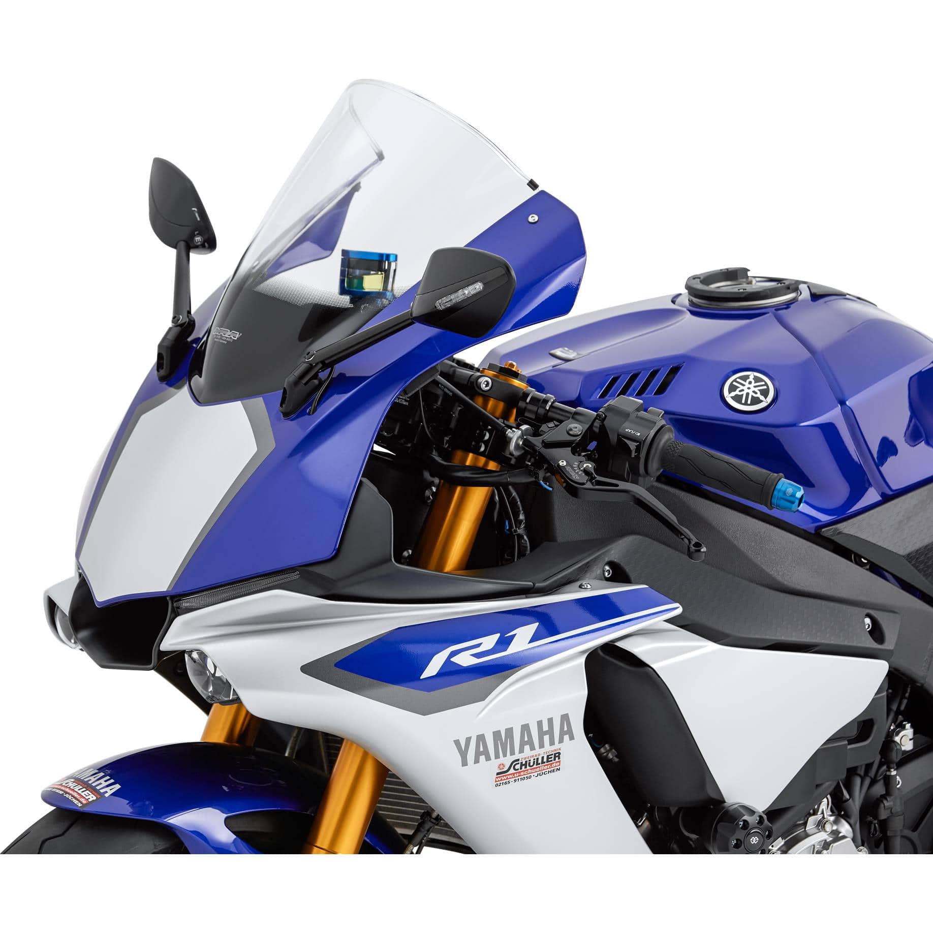 MRA Racingscheibe R klar für Yamaha YZF R1 2015-2019 - Motorradteile & Ersatzteile - Verkleidungen & Abdeckungen