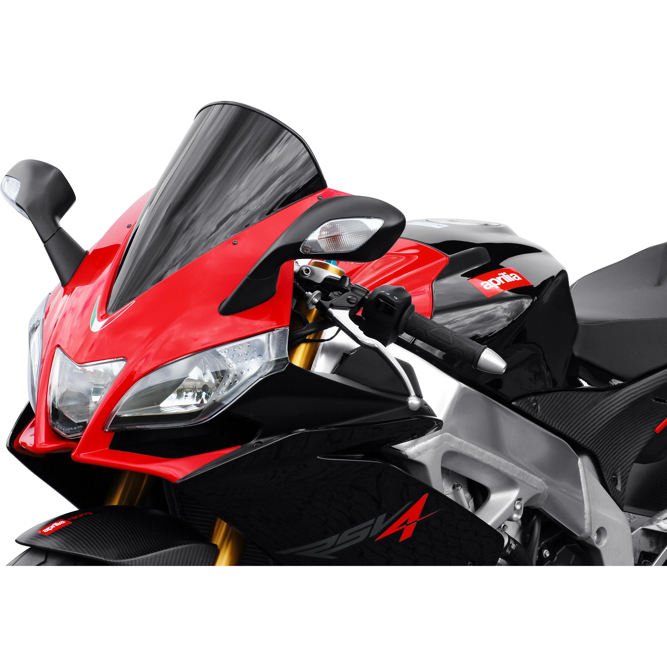 MRA Racingscheibe R schwarz für Aprilia RSV 4/RS4 125 2009-2014 - Motorradteile & Ersatzteile - Verkleidungen & Abdeckungen