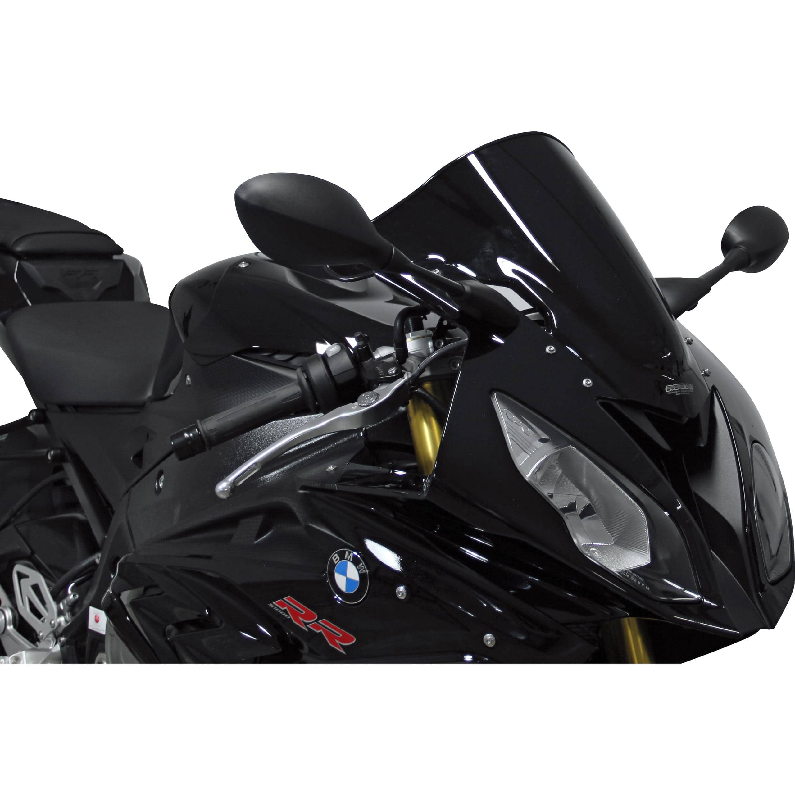 MRA Racingscheibe R schwarz für BMW S 1000 RR 2015-2018 - Motorradteile & Ersatzteile - Verkleidungen & Abdeckungen