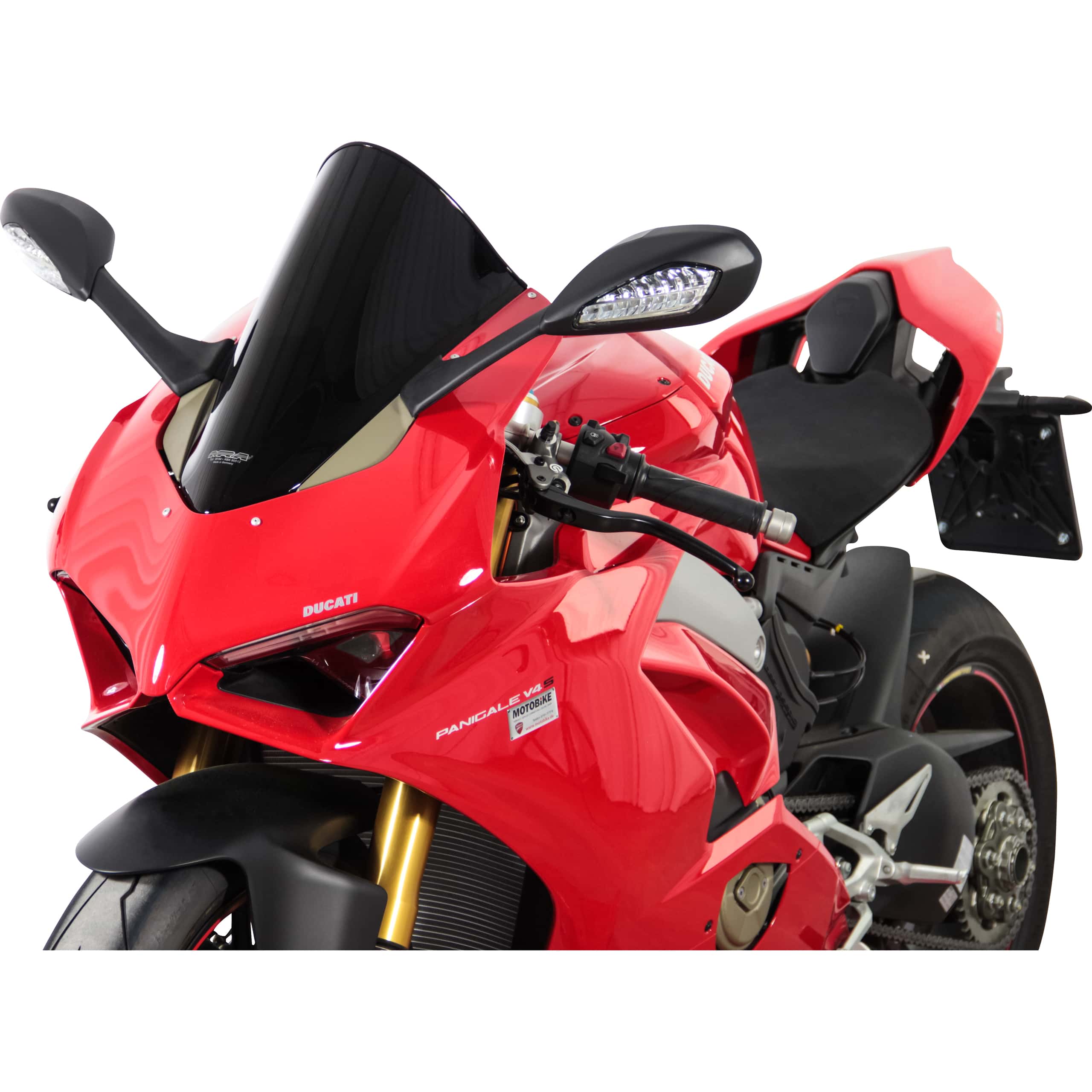 MRA Racingscheibe R schwarz für Duc Panigale V4 /S 2018-2019