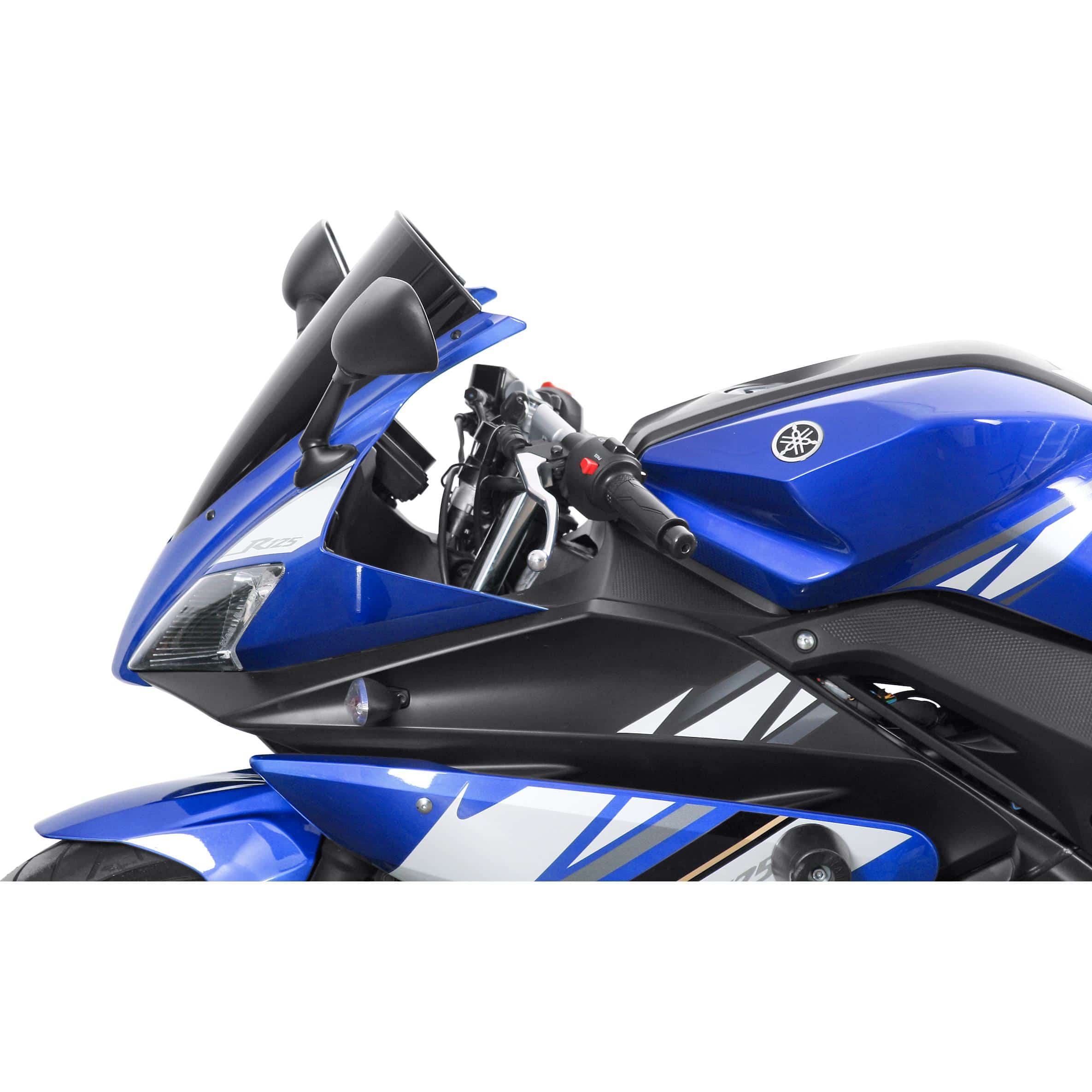 MRA Racingscheibe R schwarz für Yamaha YZF R 125 2008-2018 - Motorradteile & Ersatzteile - Verkleidungen & Abdeckungen