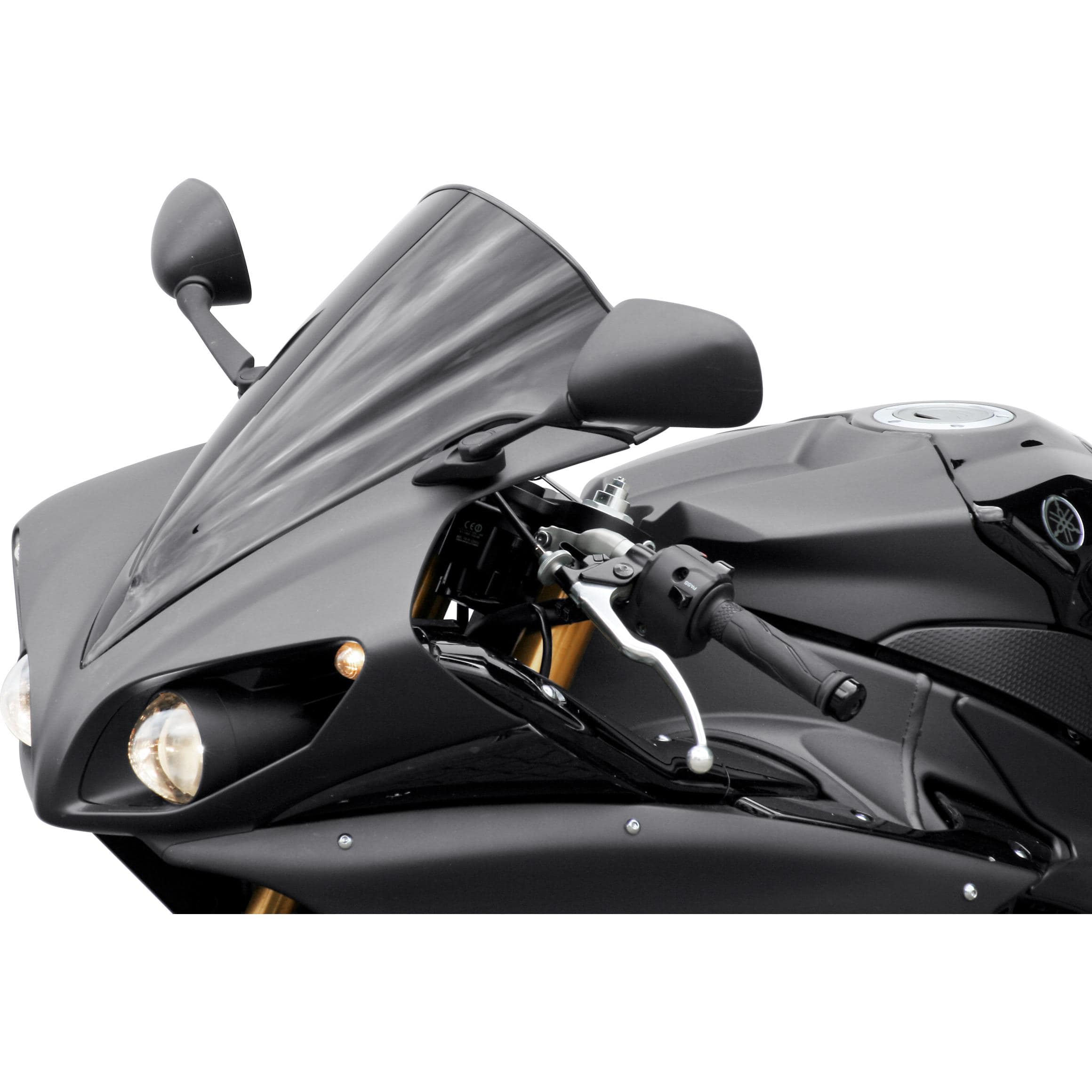 MRA Racingscheibe R schwarz für Yamaha YZF R1 2009-2014 - Motorradteile & Ersatzteile - Verkleidungen & Abdeckungen