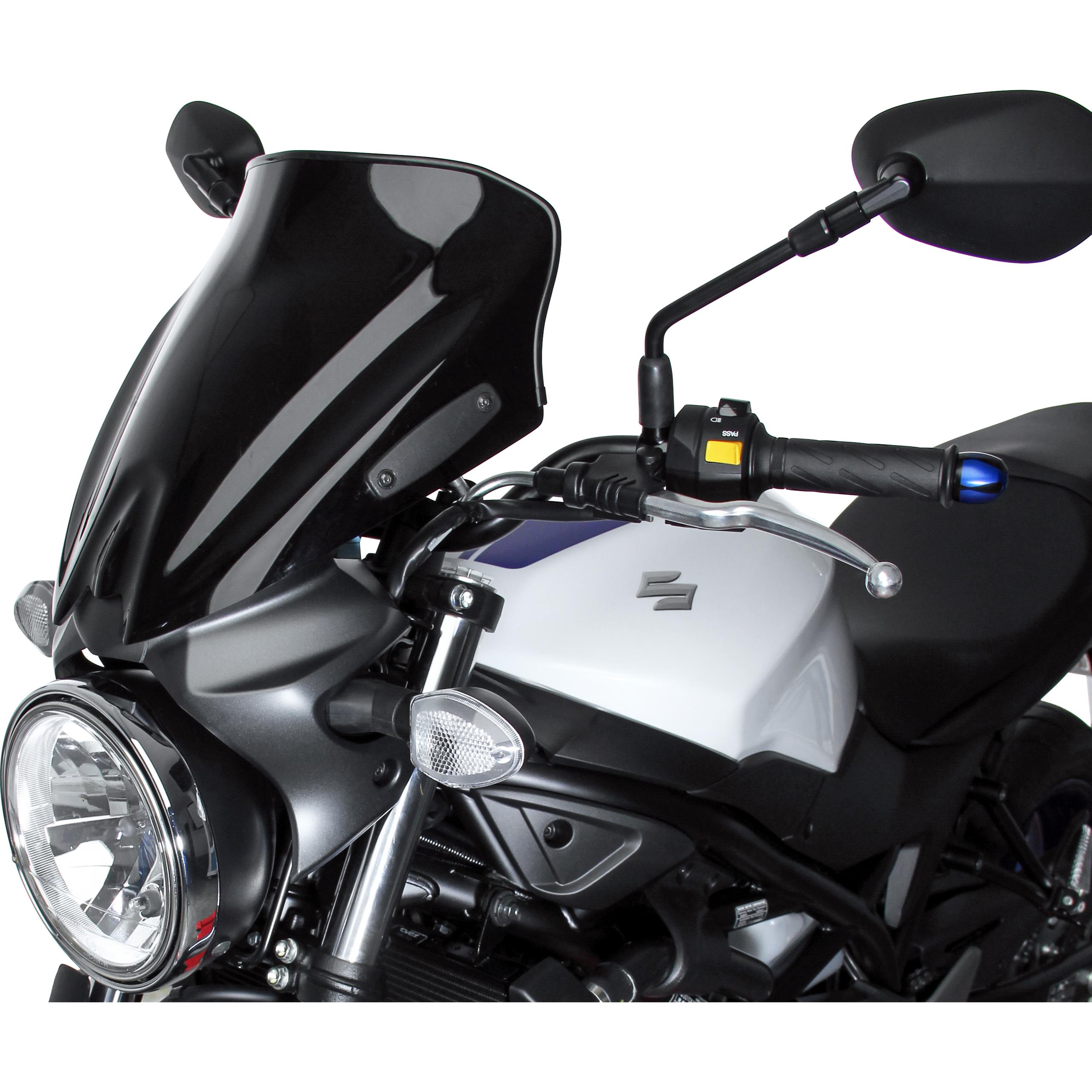 MRA Spoilerscheibe NSN schwarz für Suzuki SV 650 2016-2020 - Motorradteile & Ersatzteile - Verkleidungen & Abdeckungen