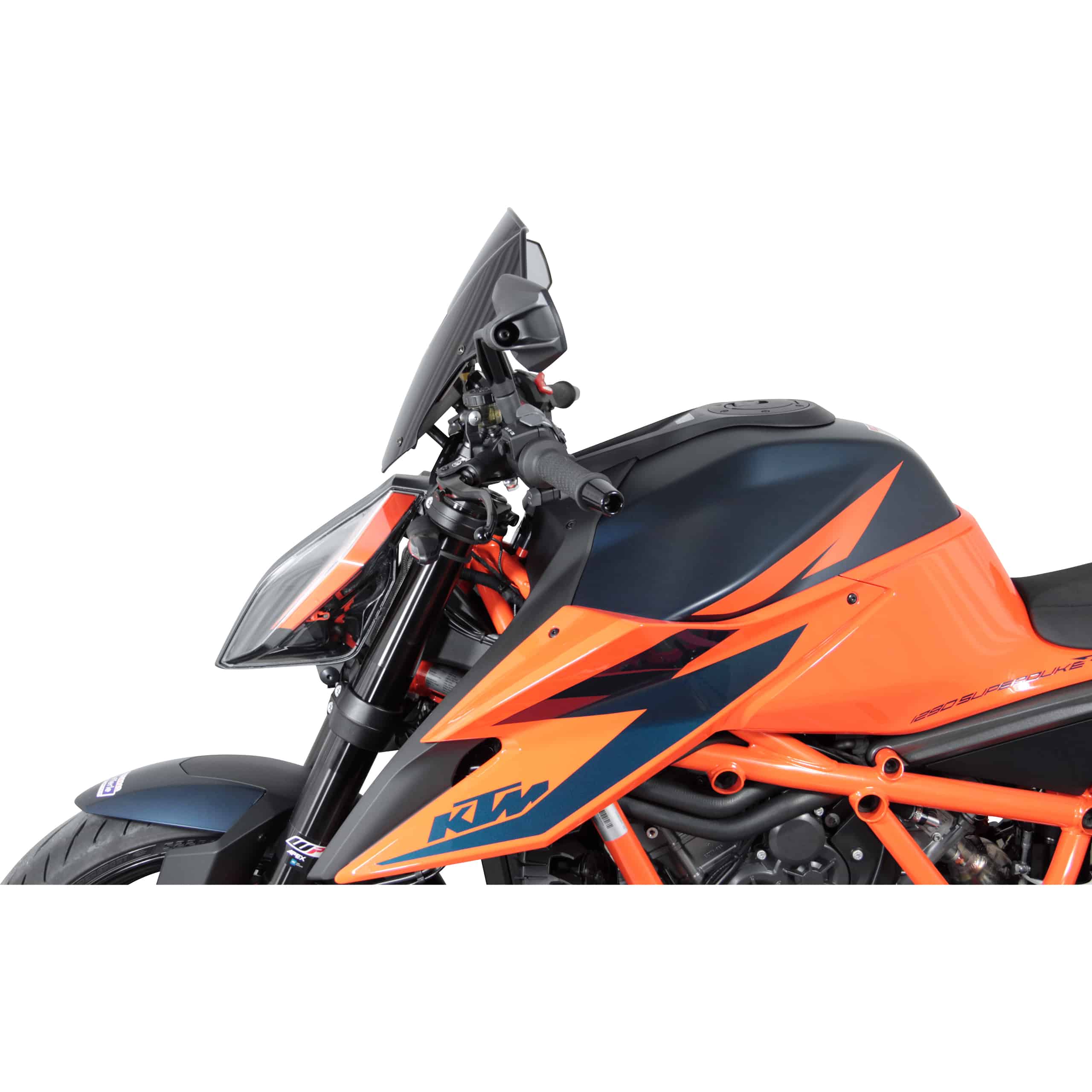 MRA Sportscheibe NSPM schwarz für KTM 1290 Super Duke R 2020- - Motorradteile & Ersatzteile - Verkleidungen & Abdeckungen