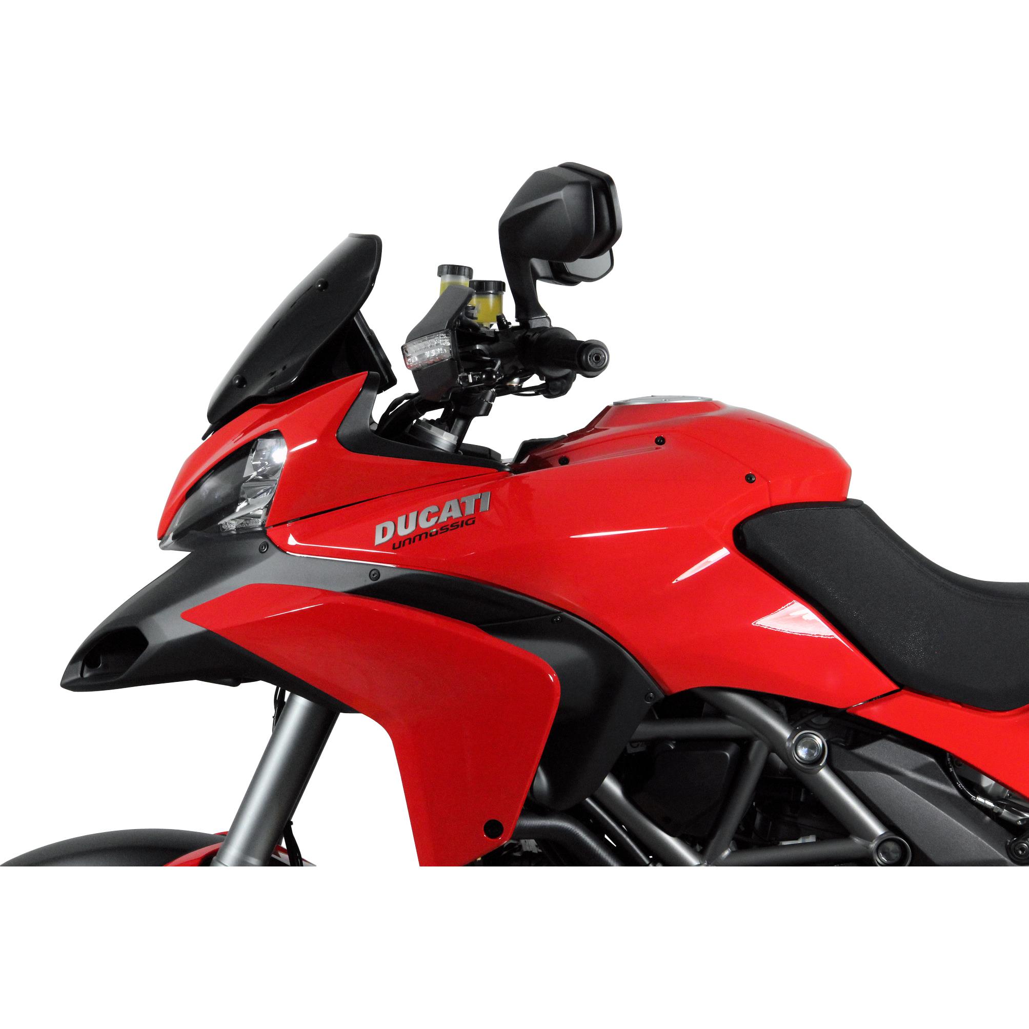 MRA Sportscheibe SP schwarz für Duc Multistrada 1200 2013-2014 - Motorradteile & Ersatzteile - Verkleidungen & Abdeckungen