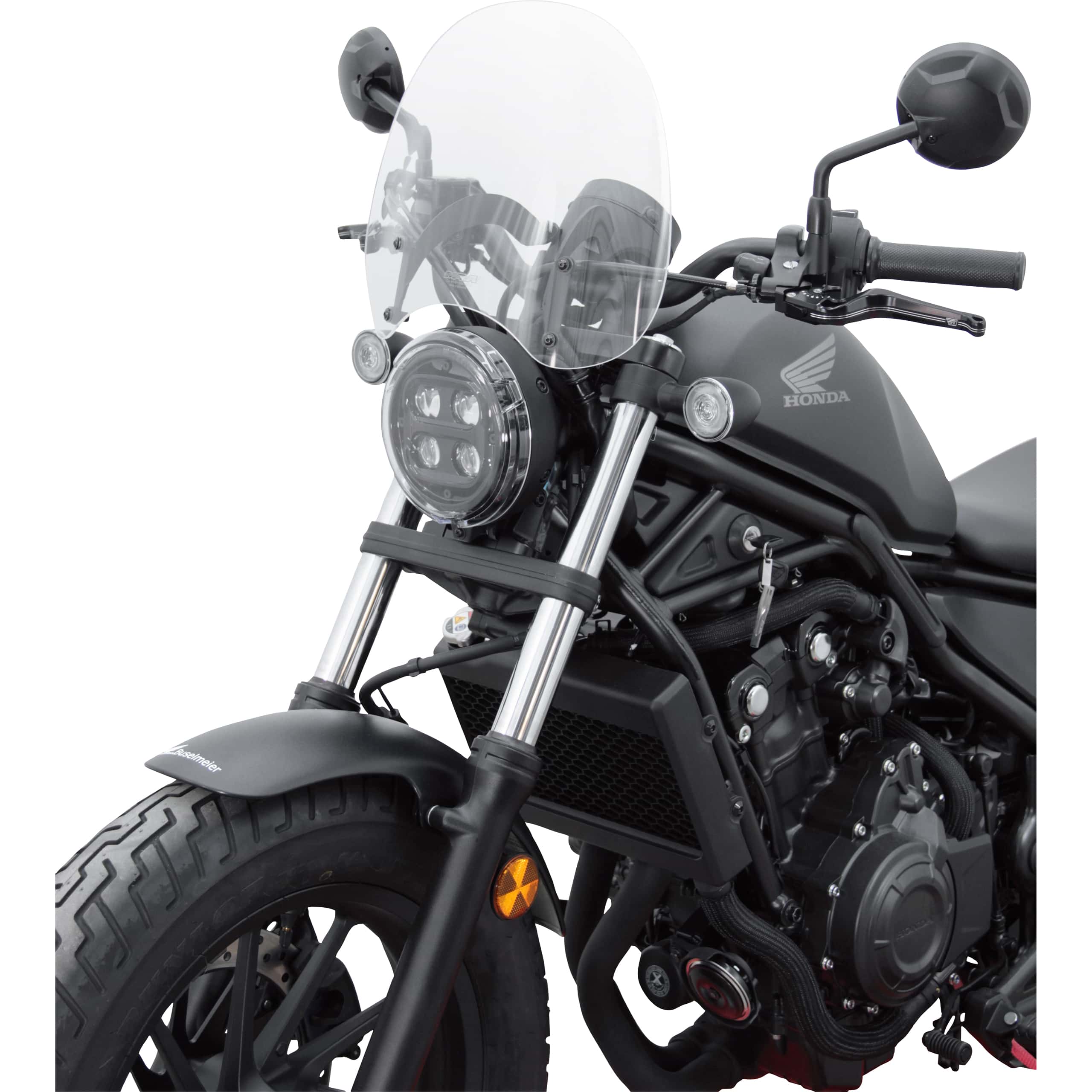 MRA Tourenscheibe NTM klar für Honda CMX 500 Rebel 2020- - Motorradteile & Ersatzteile - Verkleidungen & Abdeckungen