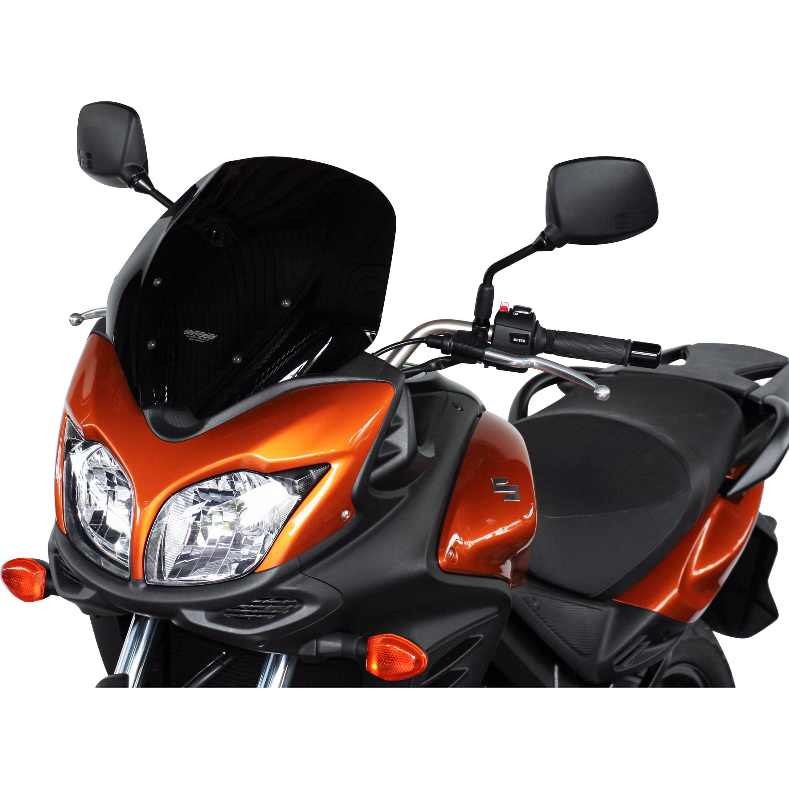 MRA Tourenscheibe T schwarz für DL 650 V-Strom /XT 2011-2016 - Motorradteile & Ersatzteile - Verkleidungen & Abdeckungen