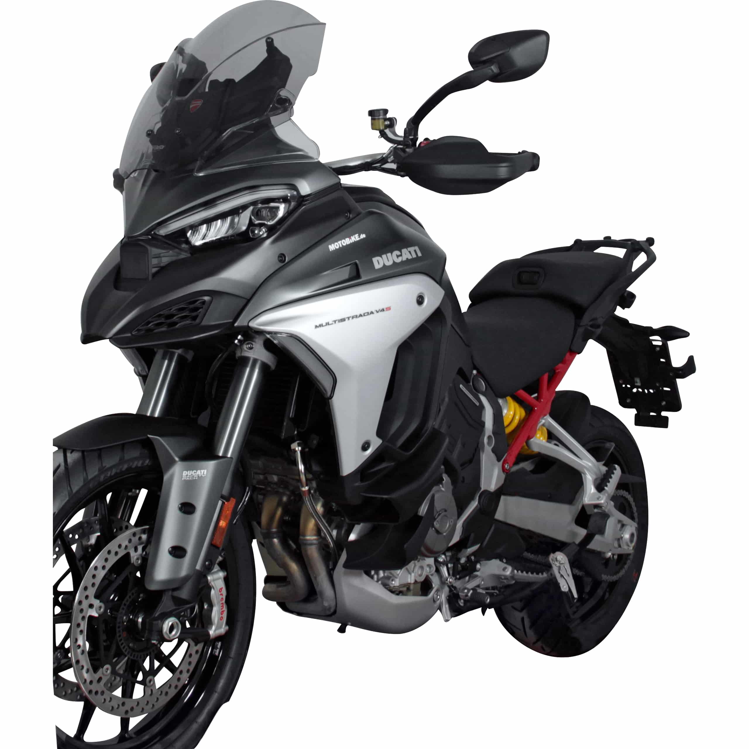 MRA Tourenscheibe TM getönt für Duc Multistrada V4 /S 2021-2024 - Motorradteile & Ersatzteile - Verkleidungen & Abdeckungen