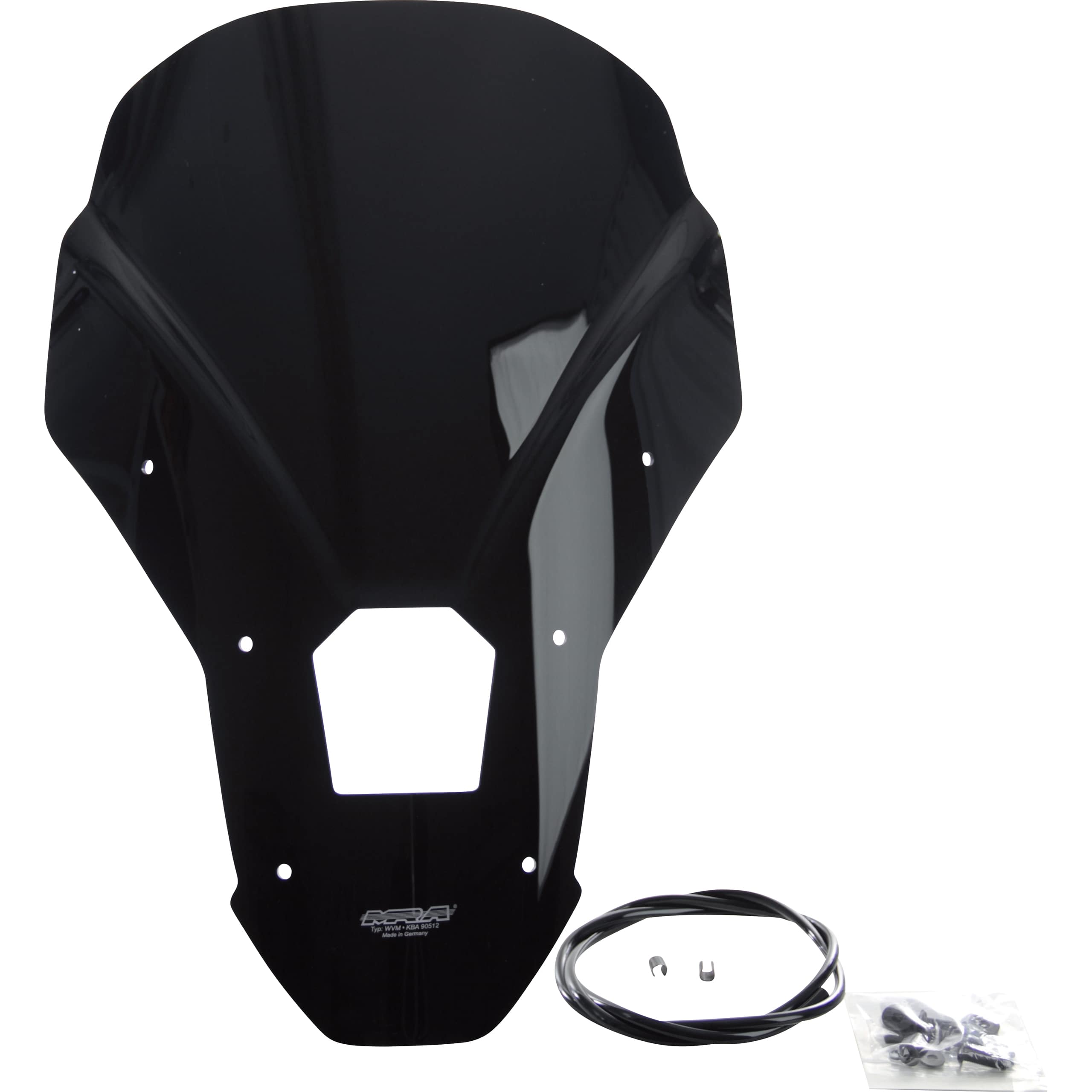 MRA Tourenscheibe TM schwarz für CRF 1100 AT Adventure Sports - Motorradteile & Ersatzteile - Verkleidungen & Abdeckungen