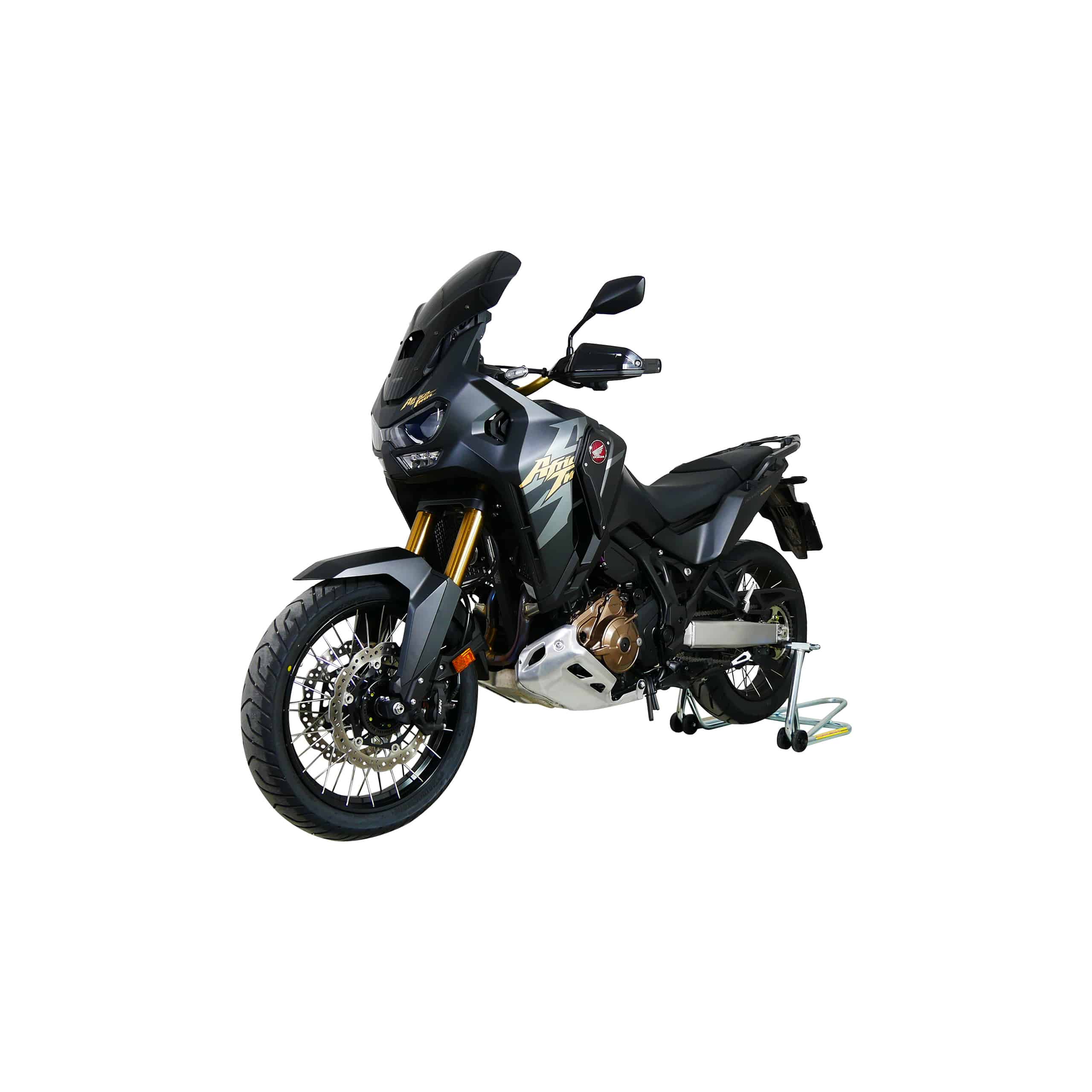MRA Tourenscheibe TM schwarz für Honda CRF 1100 ATAS 2024- - Motorradteile & Ersatzteile - Verkleidungen & Abdeckungen