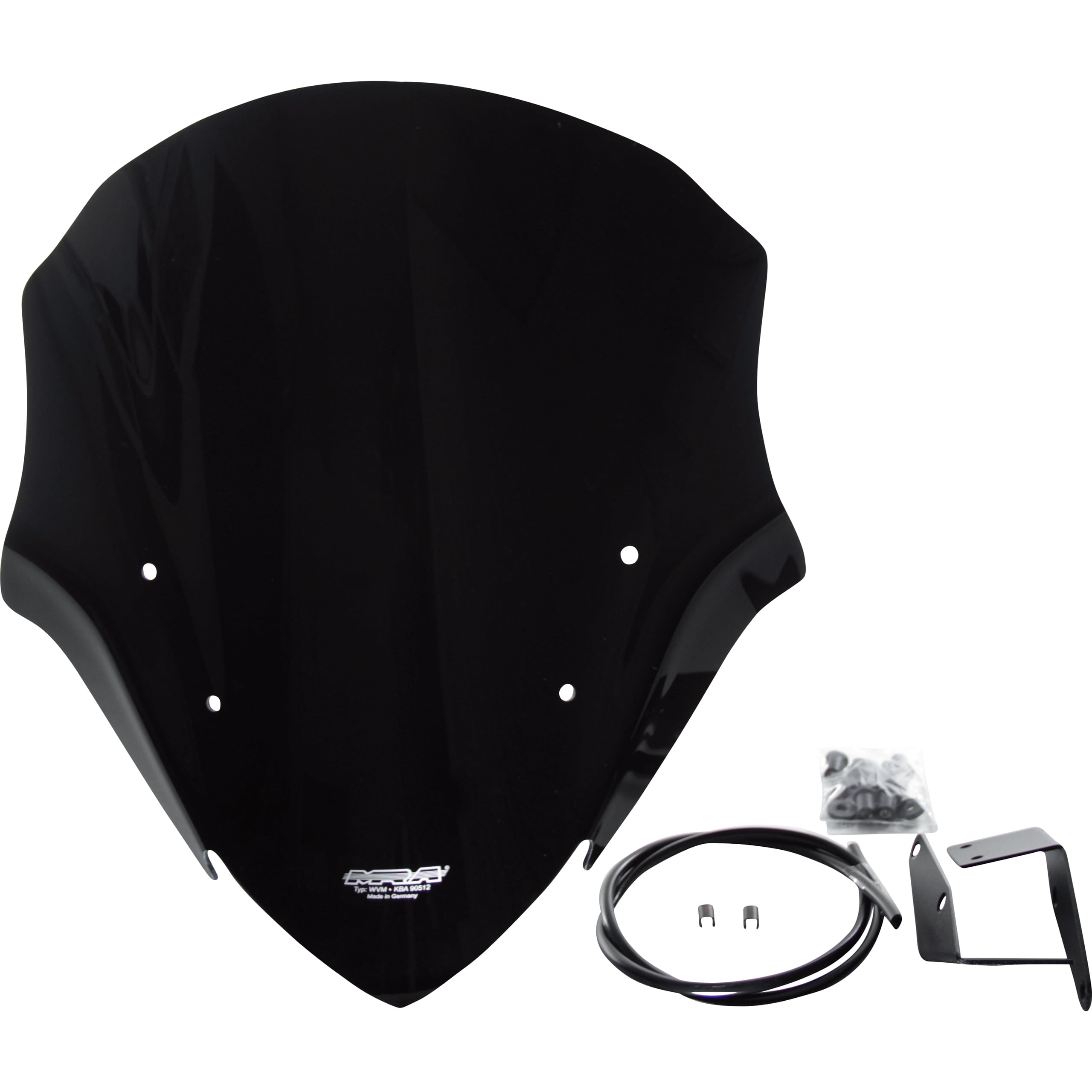 MRA Tourenscheibe TM schwarz für Kawasaki Ninja 650 2017-2019 - Motorradteile & Ersatzteile - Verkleidungen & Abdeckungen