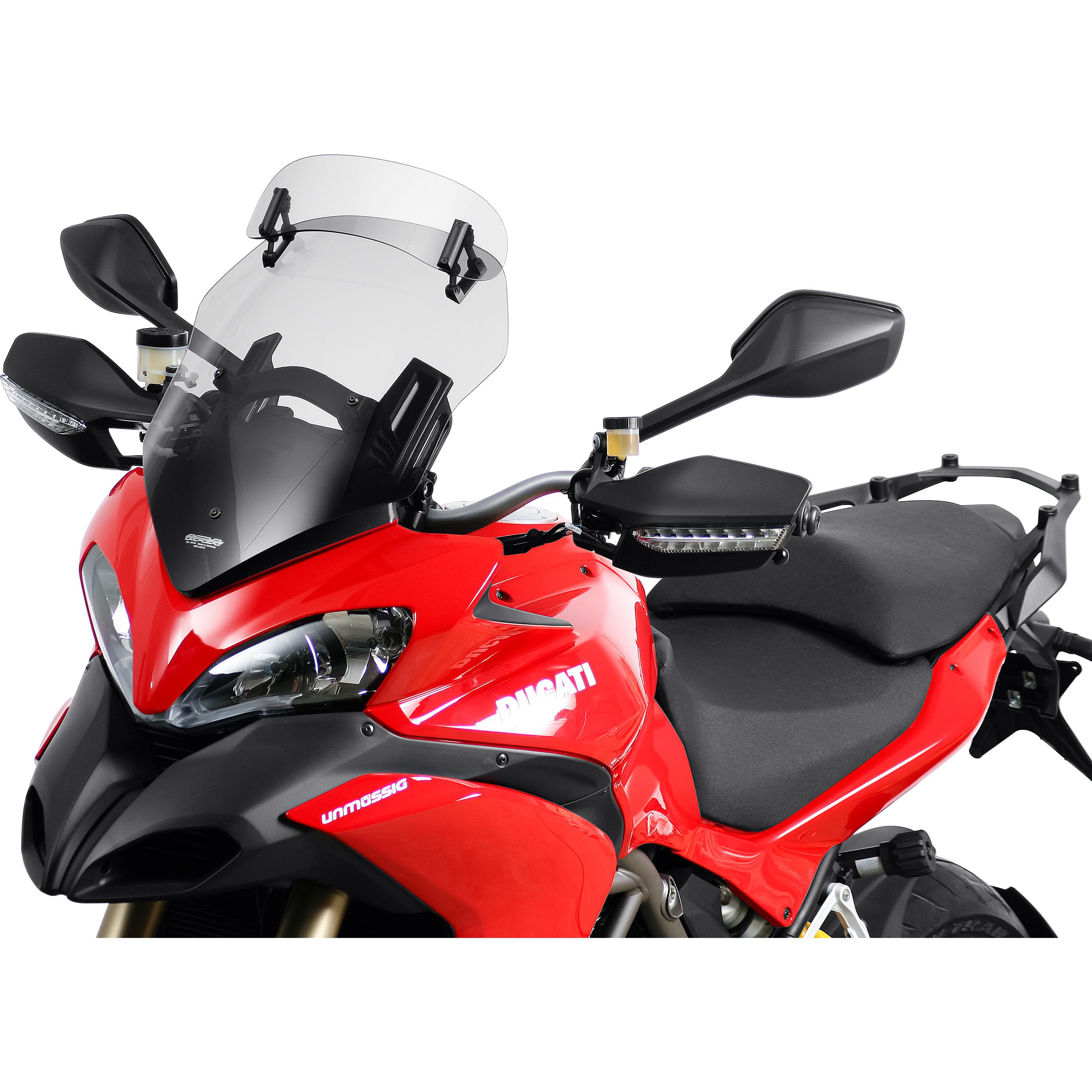 MRA Vario-Tourenscheibe VT getönt für Multistrada 1200 2009-2012 - Motorradteile & Ersatzteile - Verkleidungen & Abdeckungen
