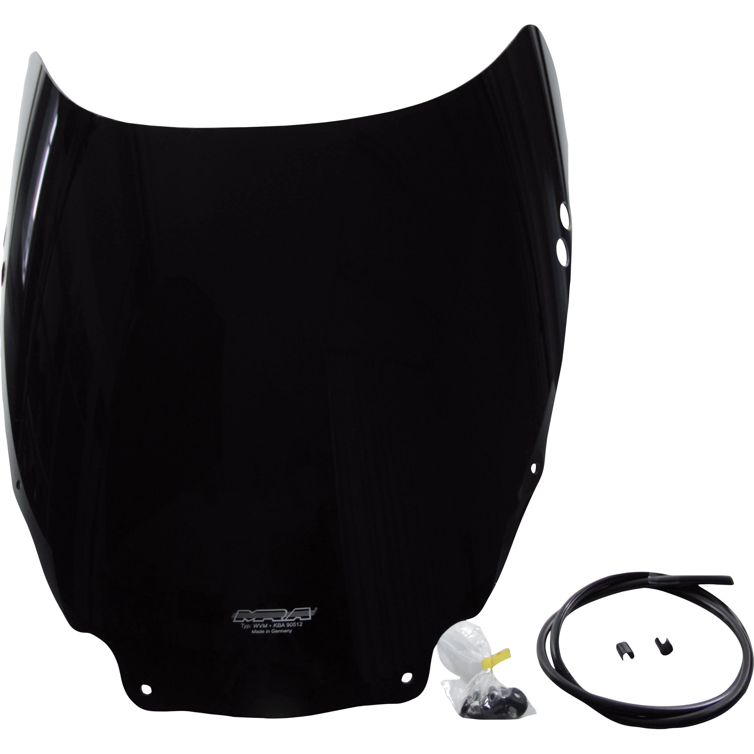 MRA Verkleidungsscheibe Originalform O schwarz f. GSX-R 750 1994 - Motorradteile & Ersatzteile - Verkleidungen & Abdeckungen