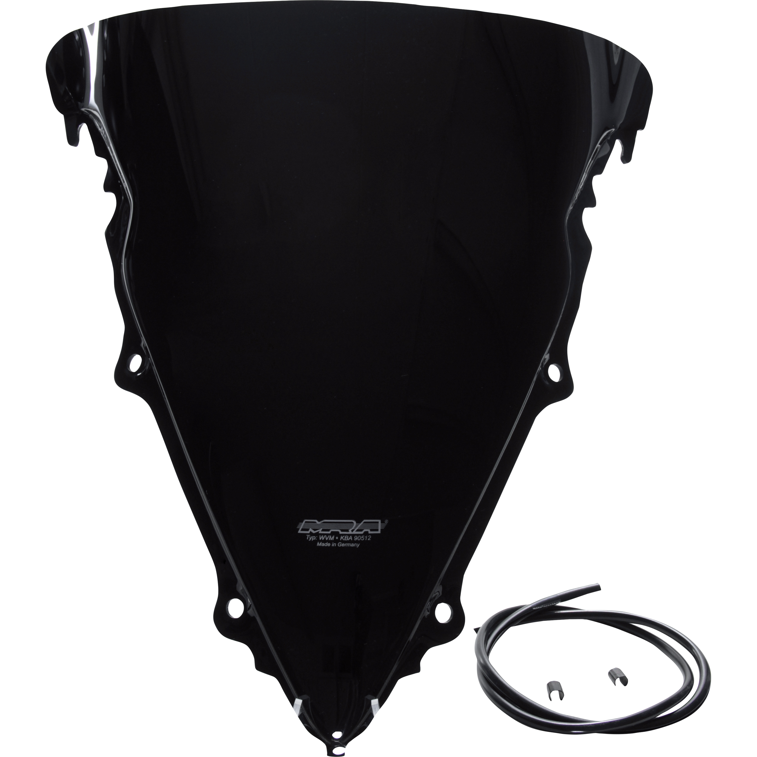 MRA Verkleidungsscheibe Originalform O schwarz f. YZF R6/S 03-06 - Motorradteile & Ersatzteile - Verkleidungen & Abdeckungen