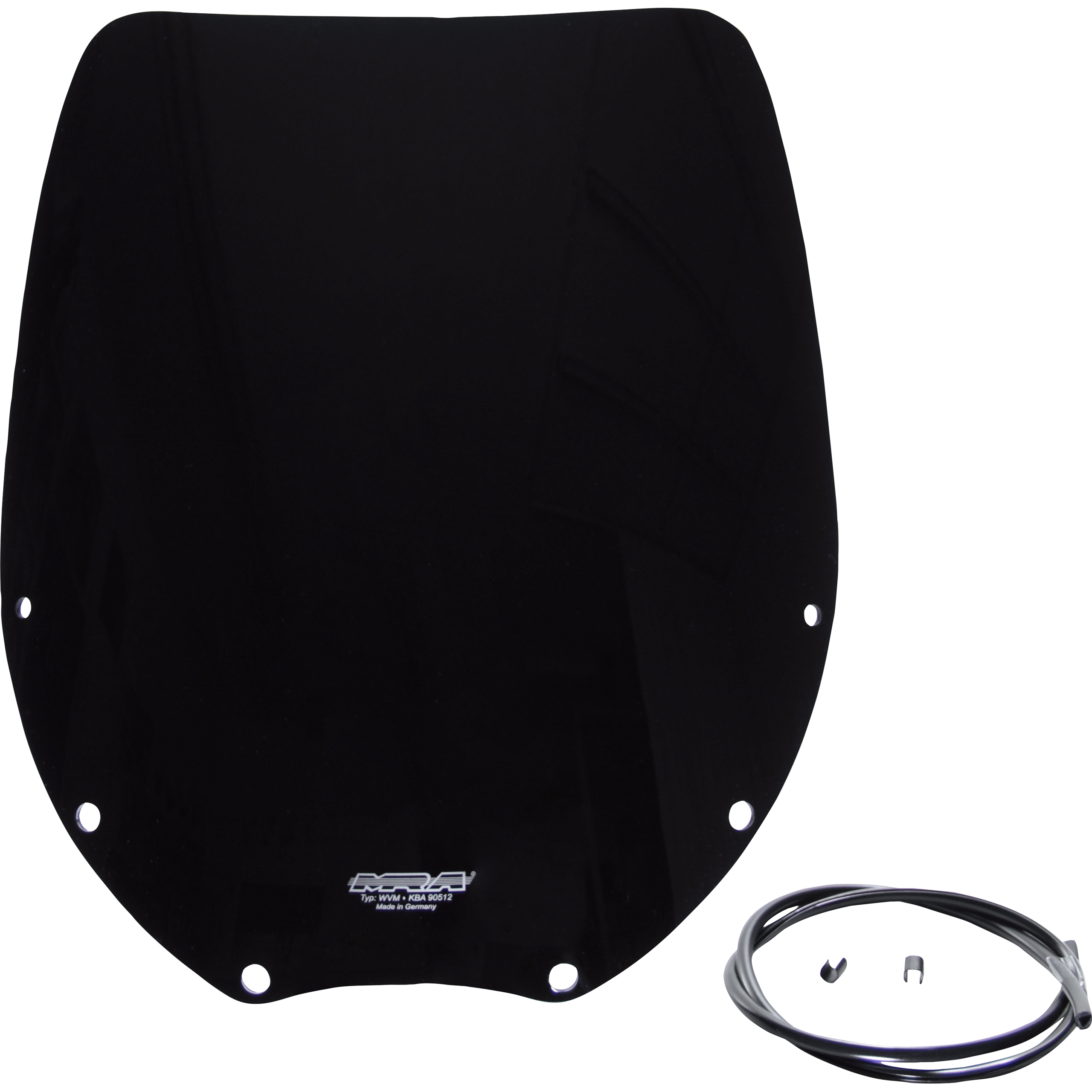 MRA Verkleidungsscheibe Originalform O schwarz f. ZZ-R 600 90-92 - Motorradteile & Ersatzteile - Verkleidungen & Abdeckungen