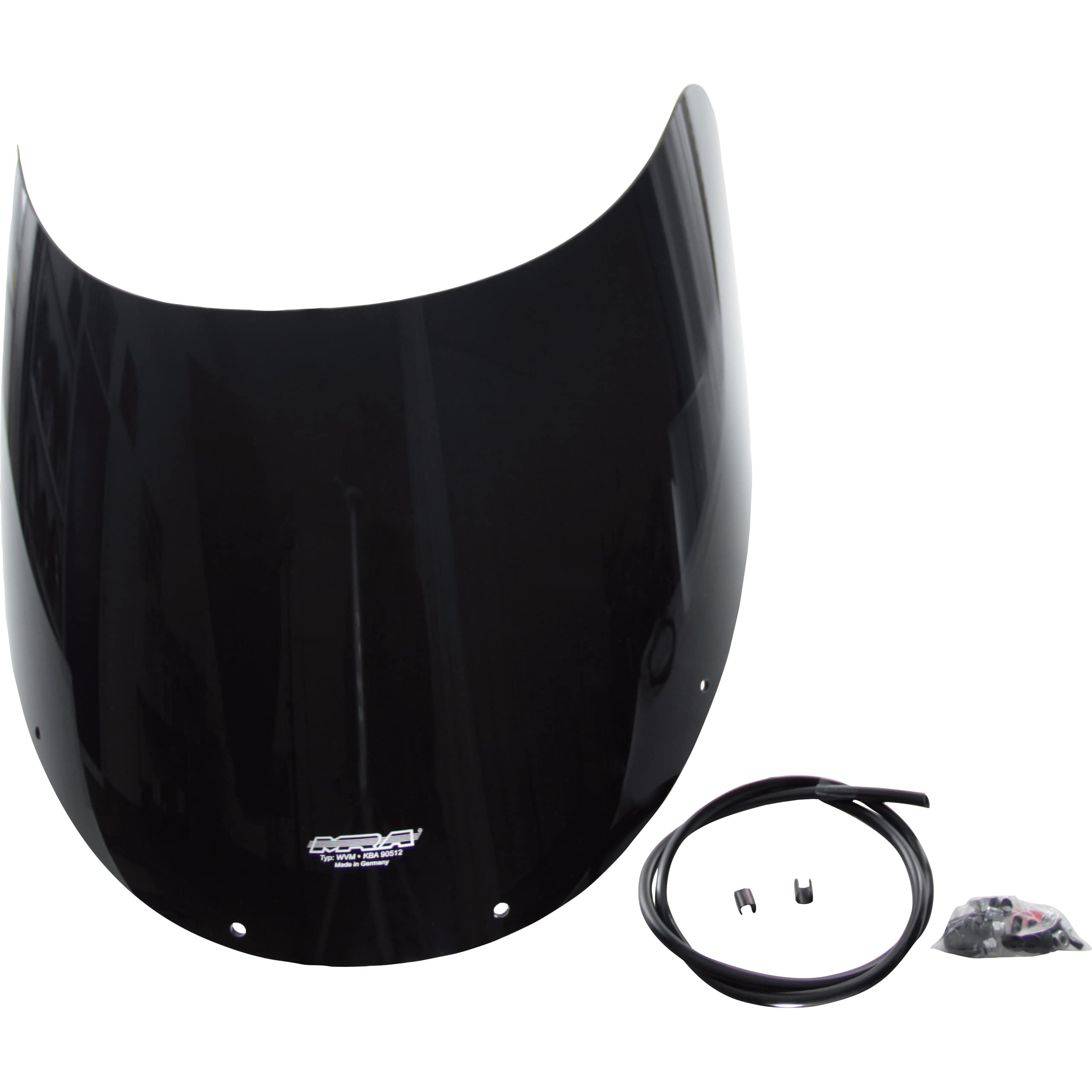 MRA Verkleidungsscheibe Originalform O schwarz f.GSX-R1100 89-90 - Motorradteile & Ersatzteile - Verkleidungen & Abdeckungen