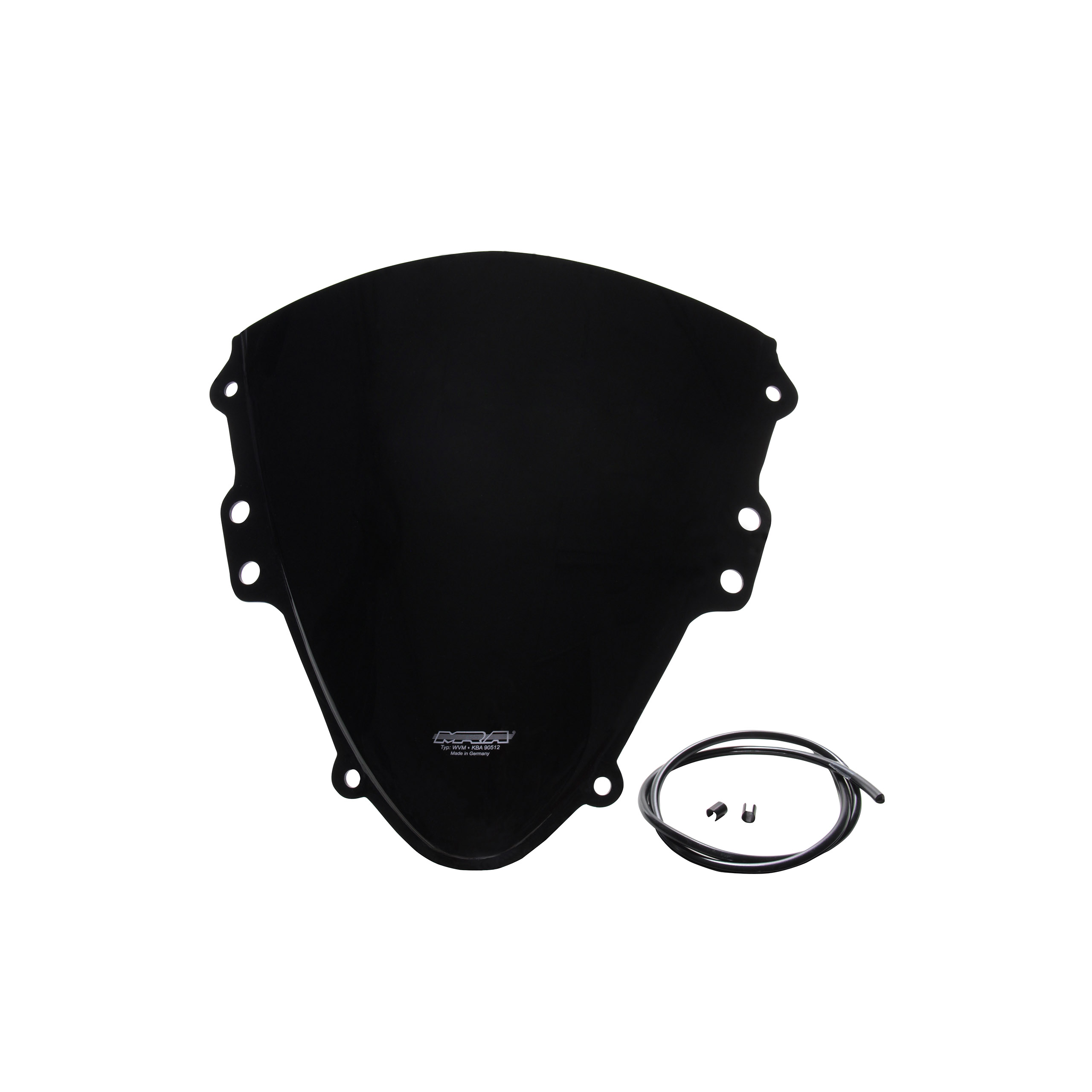 MRA Verkleidungsscheibe Originalform O schwarz für GSX-R 600/750 - Motorradteile & Ersatzteile - Verkleidungen & Abdeckungen
