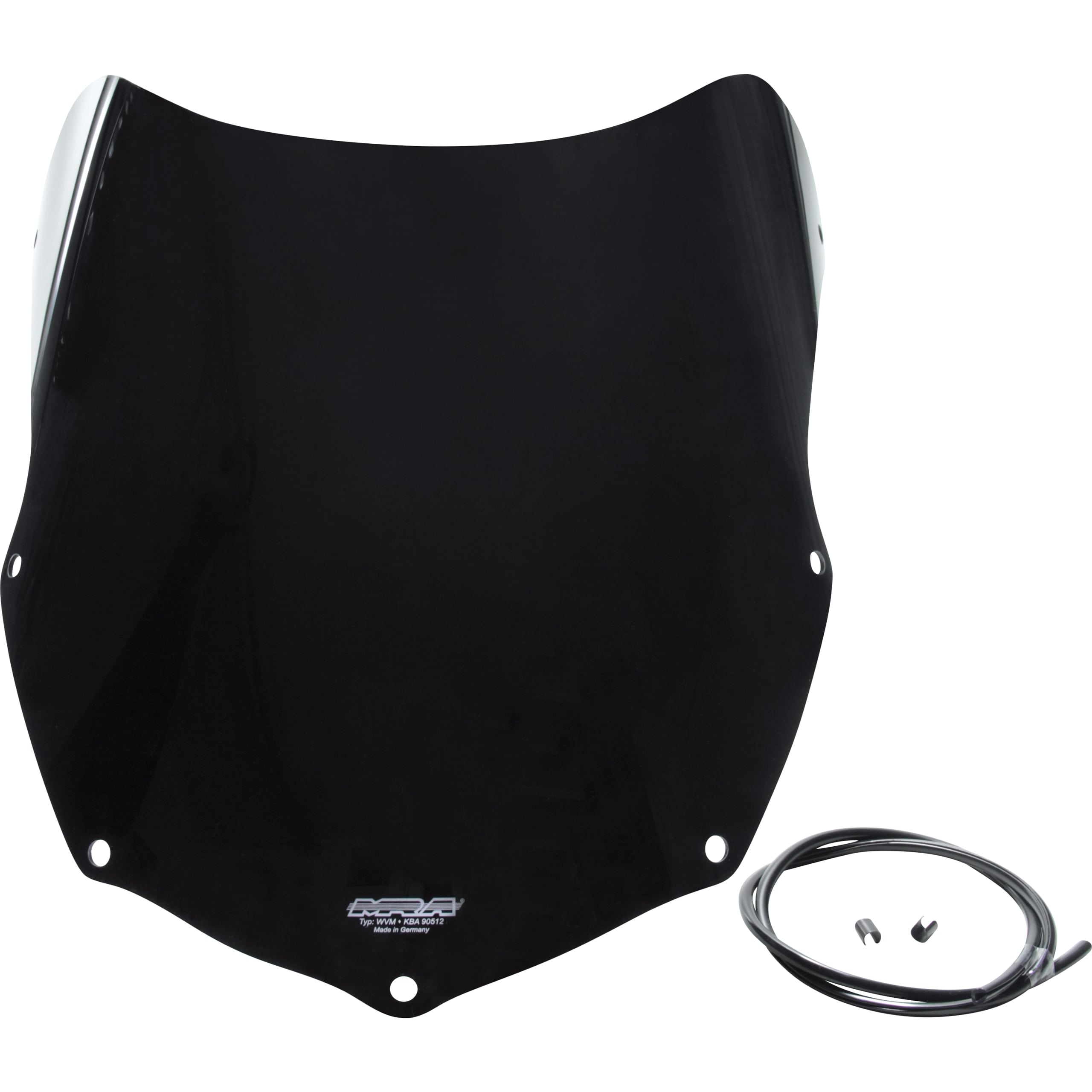 MRA Verkleidungsscheibe Originalform O schwarz für GSX-R 96-97 - Motorradteile & Ersatzteile - Verkleidungen & Abdeckungen