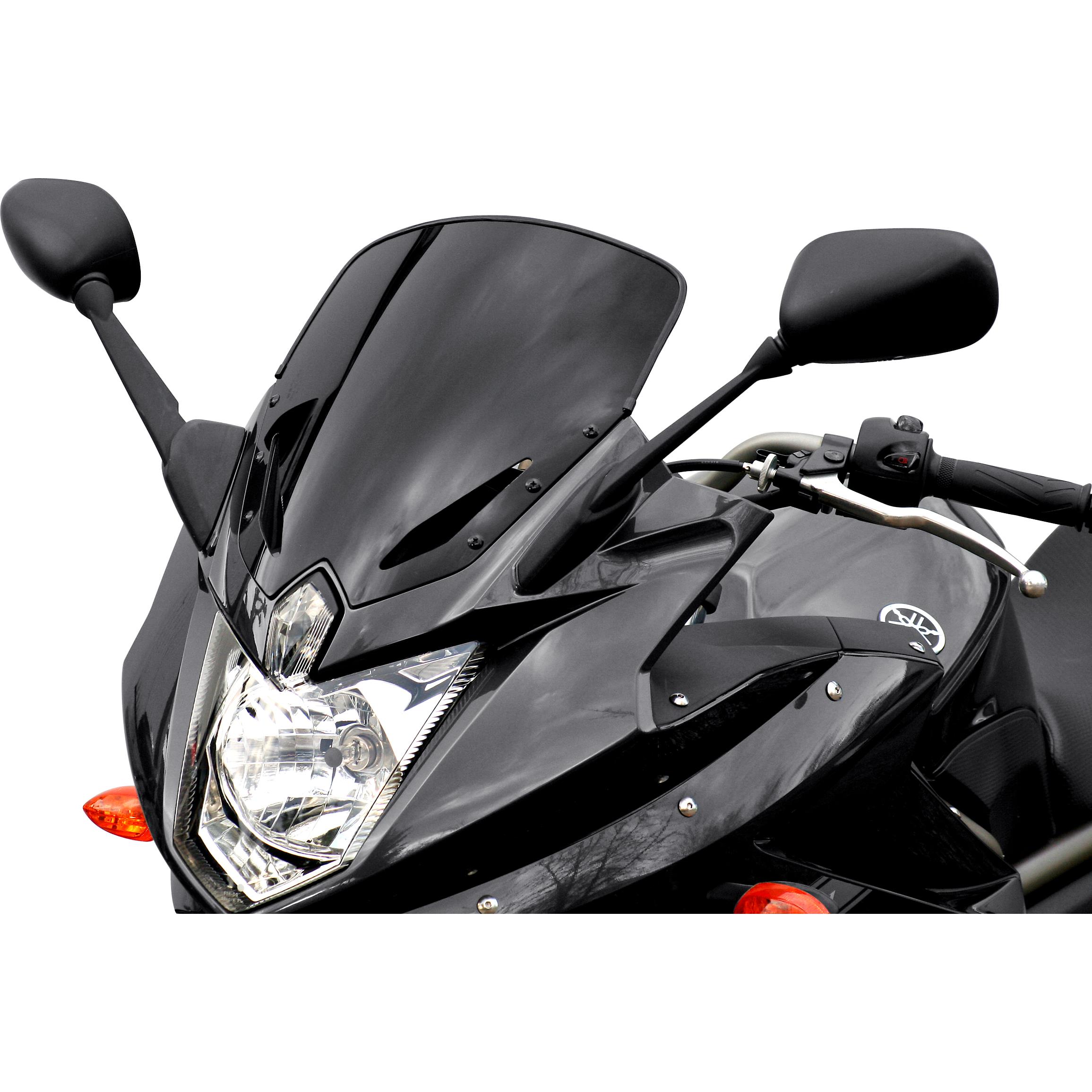 MRA Verkleidungsscheibe Originalform O schwarz für XJ 6 Diversio - Motorradteile & Ersatzteile - Verkleidungen & Abdeckungen