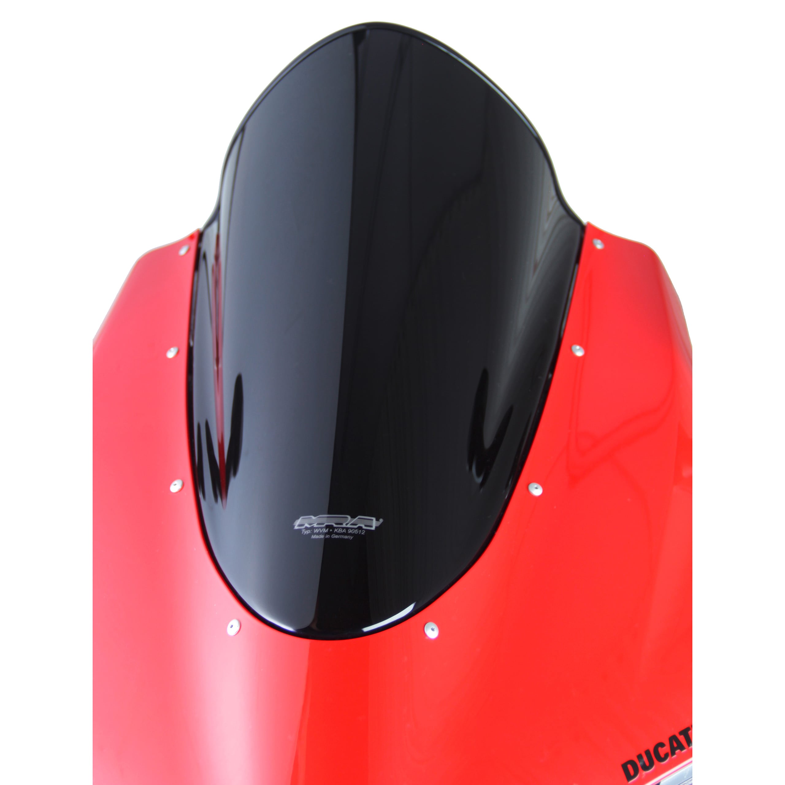 MRA Verkleidungsscheibe Racing R schwarz für Panigale V4/S 25- - Motorradteile & Ersatzteile - Verkleidungen & Abdeckungen