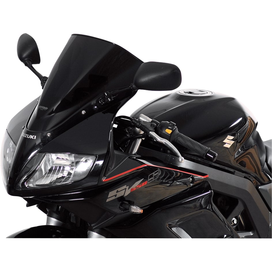 MRA Verkleidungsscheibe Racing R schwarz für SV 650/1000 S 03-08 - Motorradteile & Ersatzteile - Verkleidungen & Abdeckungen